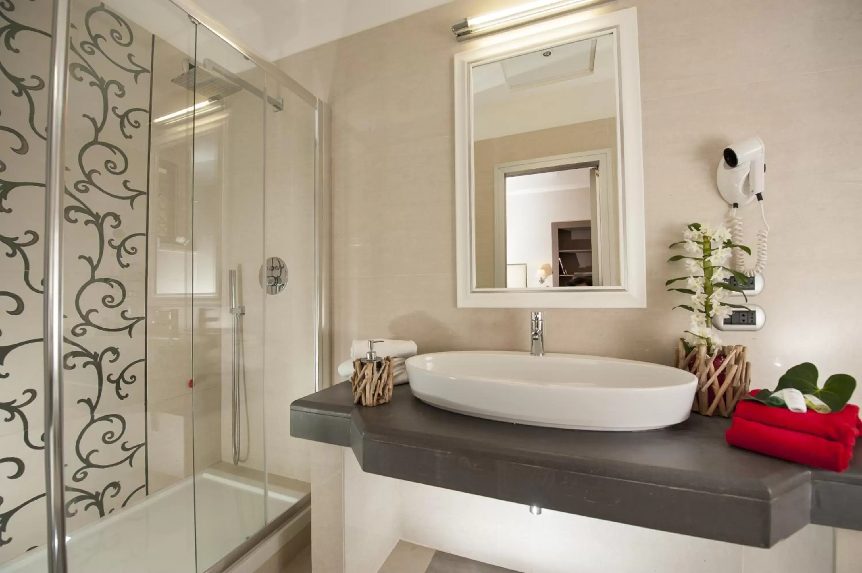 Shower, Bathroom in Demetra Hotel
