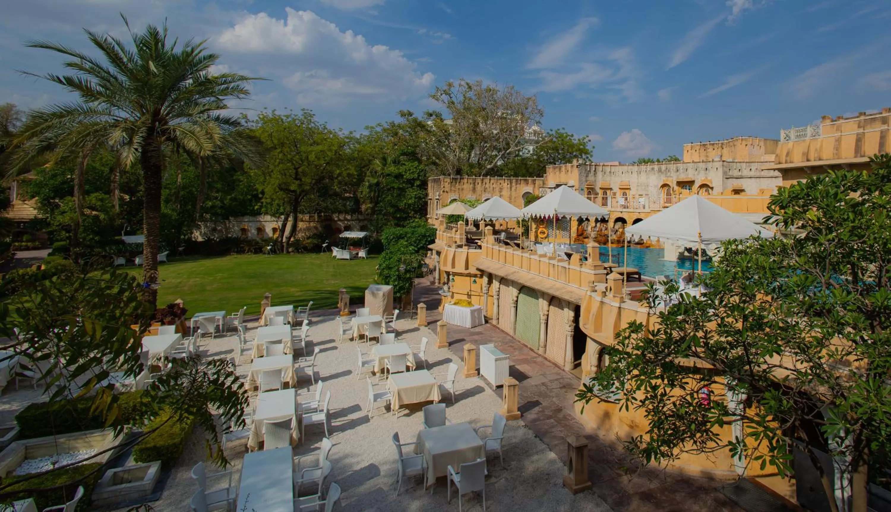 Restaurant/places to eat in Ajit Bhawan - A Palace Resort