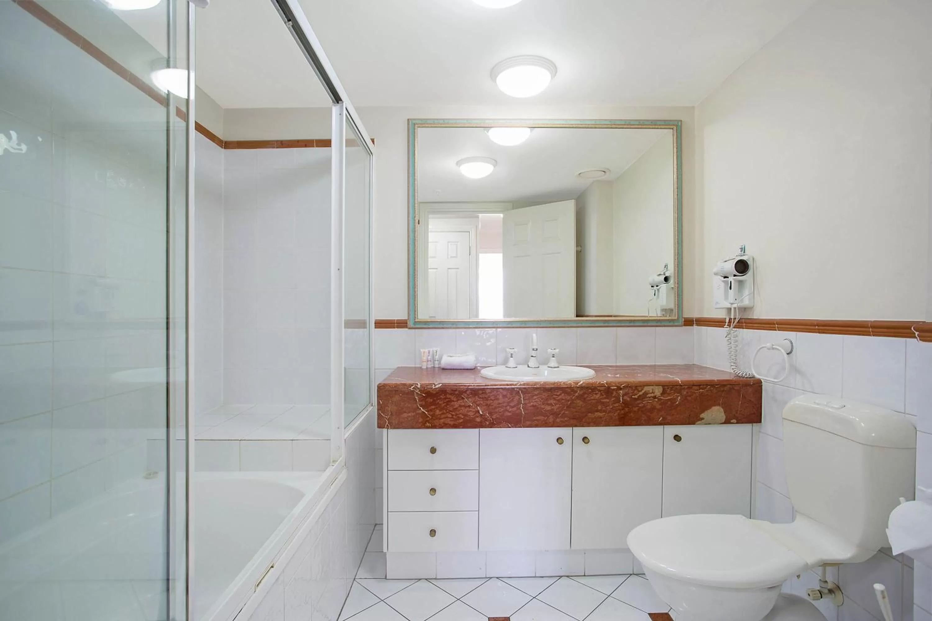 Toilet in BreakFree Moroccan