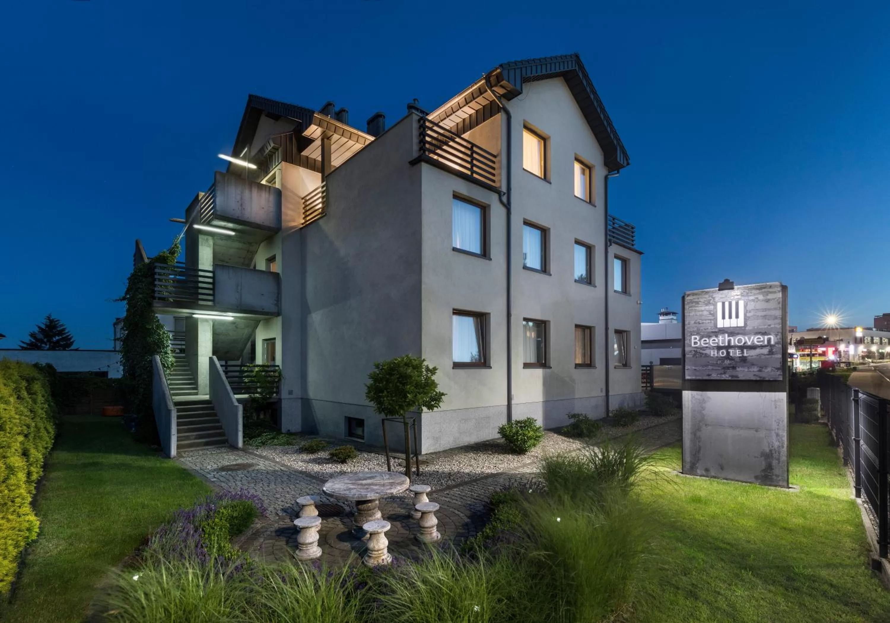 Property building in Hotel Beethoven