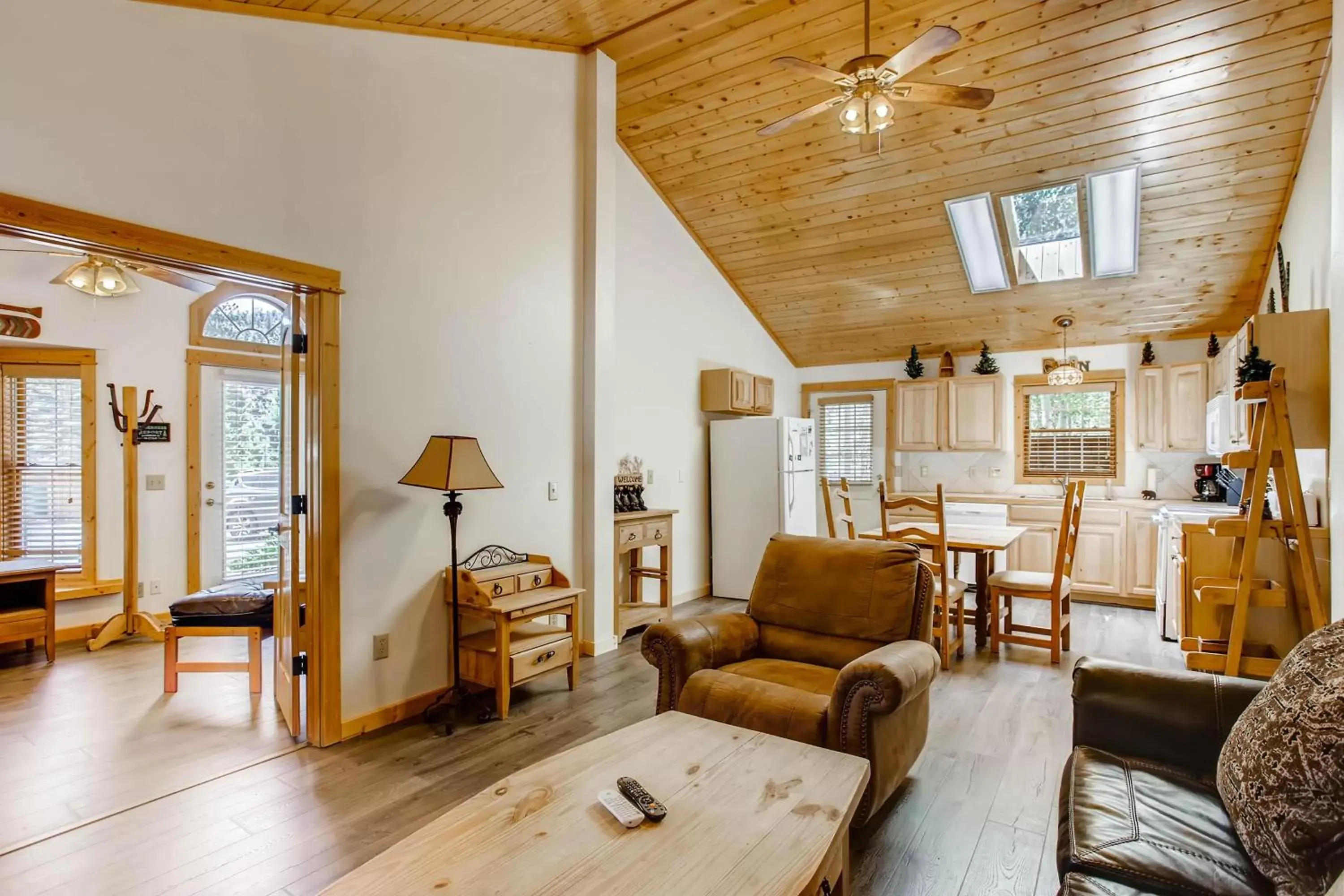 Seating Area in Estes Park Condos