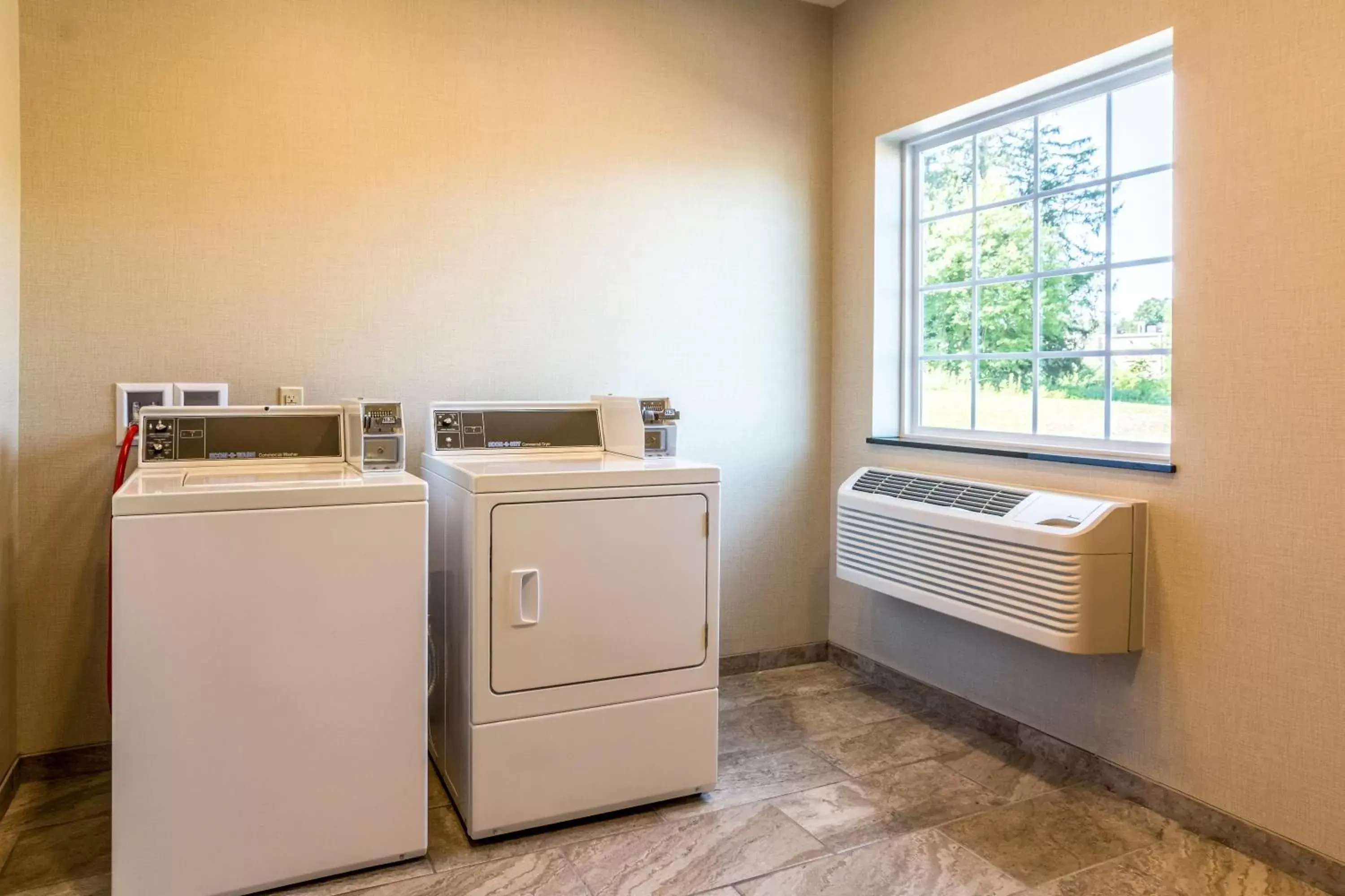 laundry, Kitchen/Kitchenette in Cobblestone Hotel & Suites - Greenville