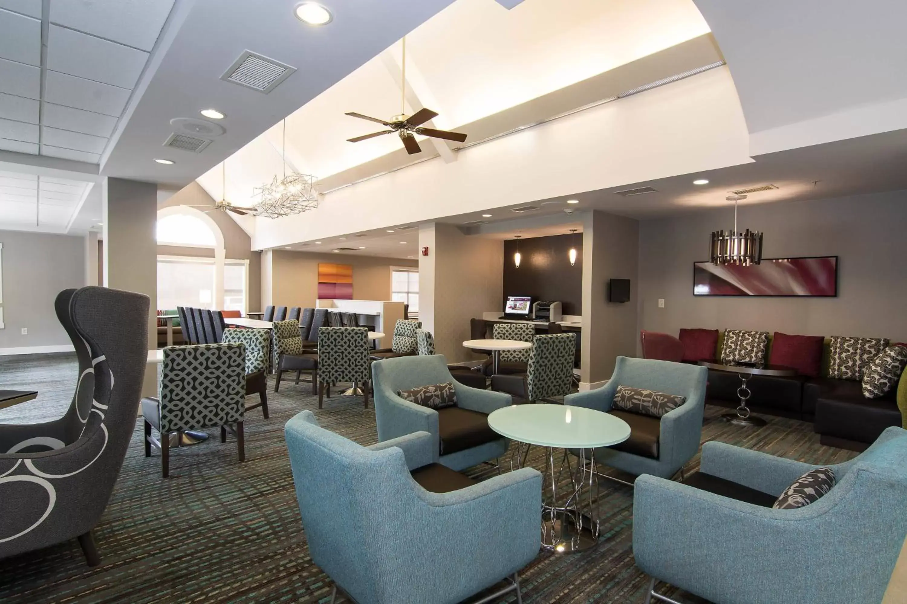 Lobby or reception, Lounge/Bar in Residence Inn by Marriott Charlotte Piper Glen