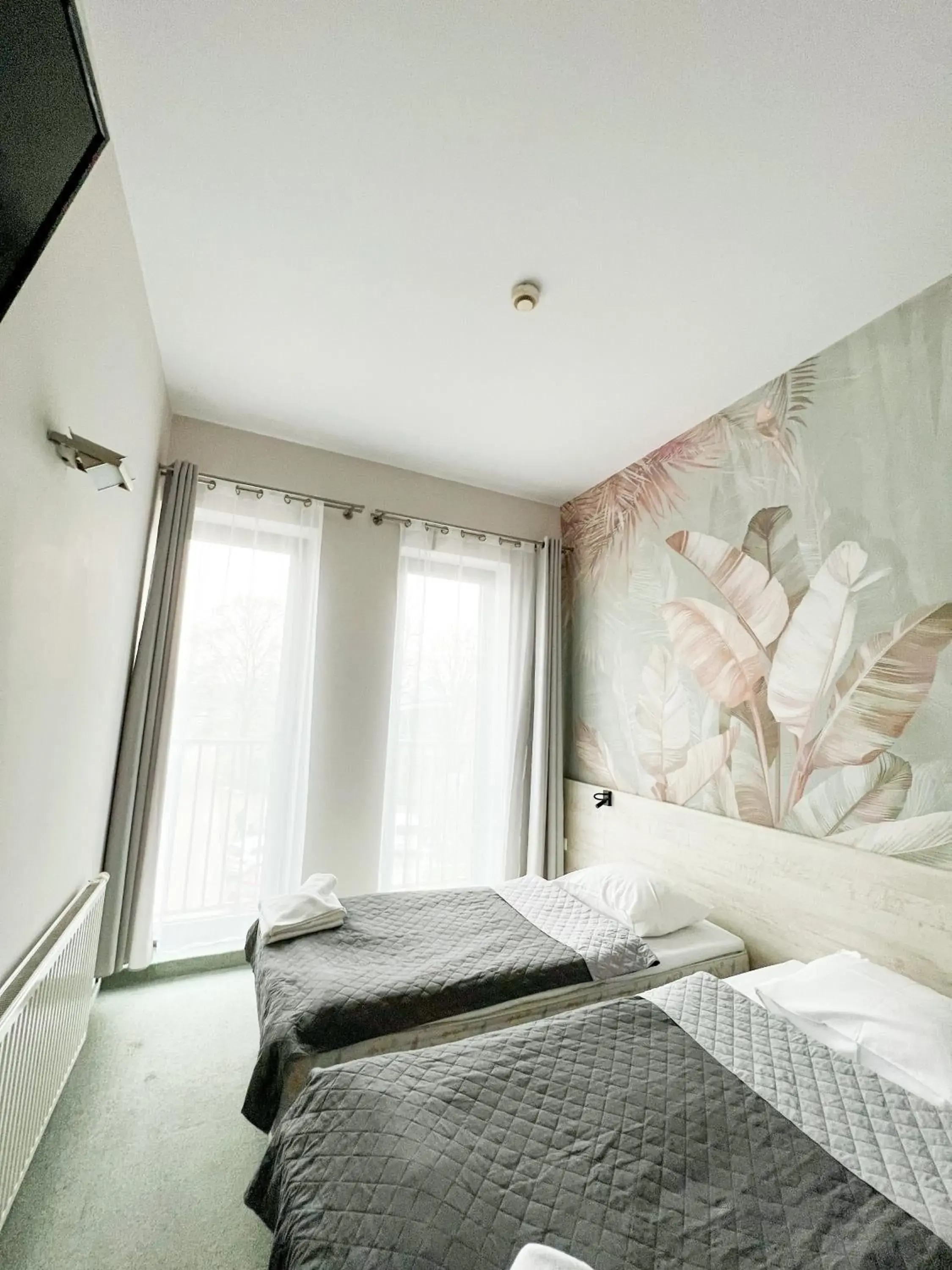 Bed in Hotel Poleski