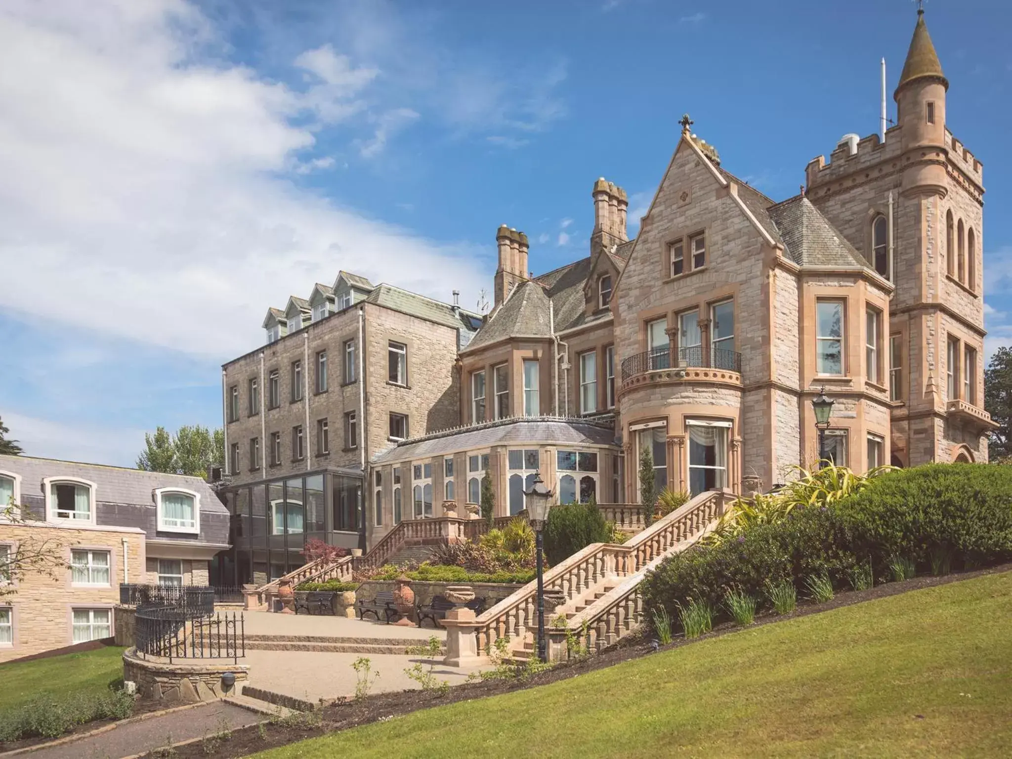 Bird's eye view in The Culloden Estate and Spa Bird's eye view in The Culloden Estate and Spa