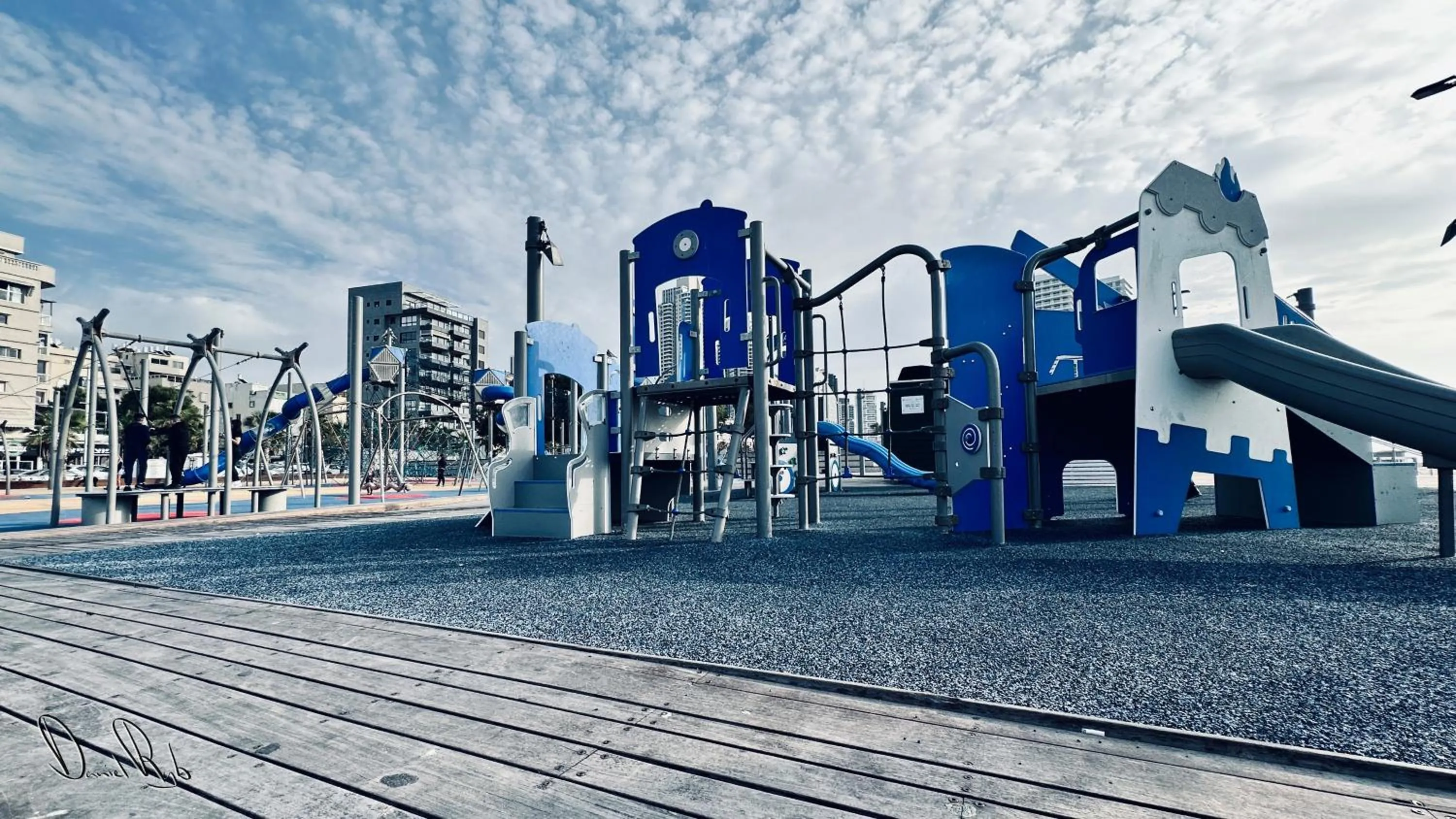 Children play ground in Armon Yam Hotel