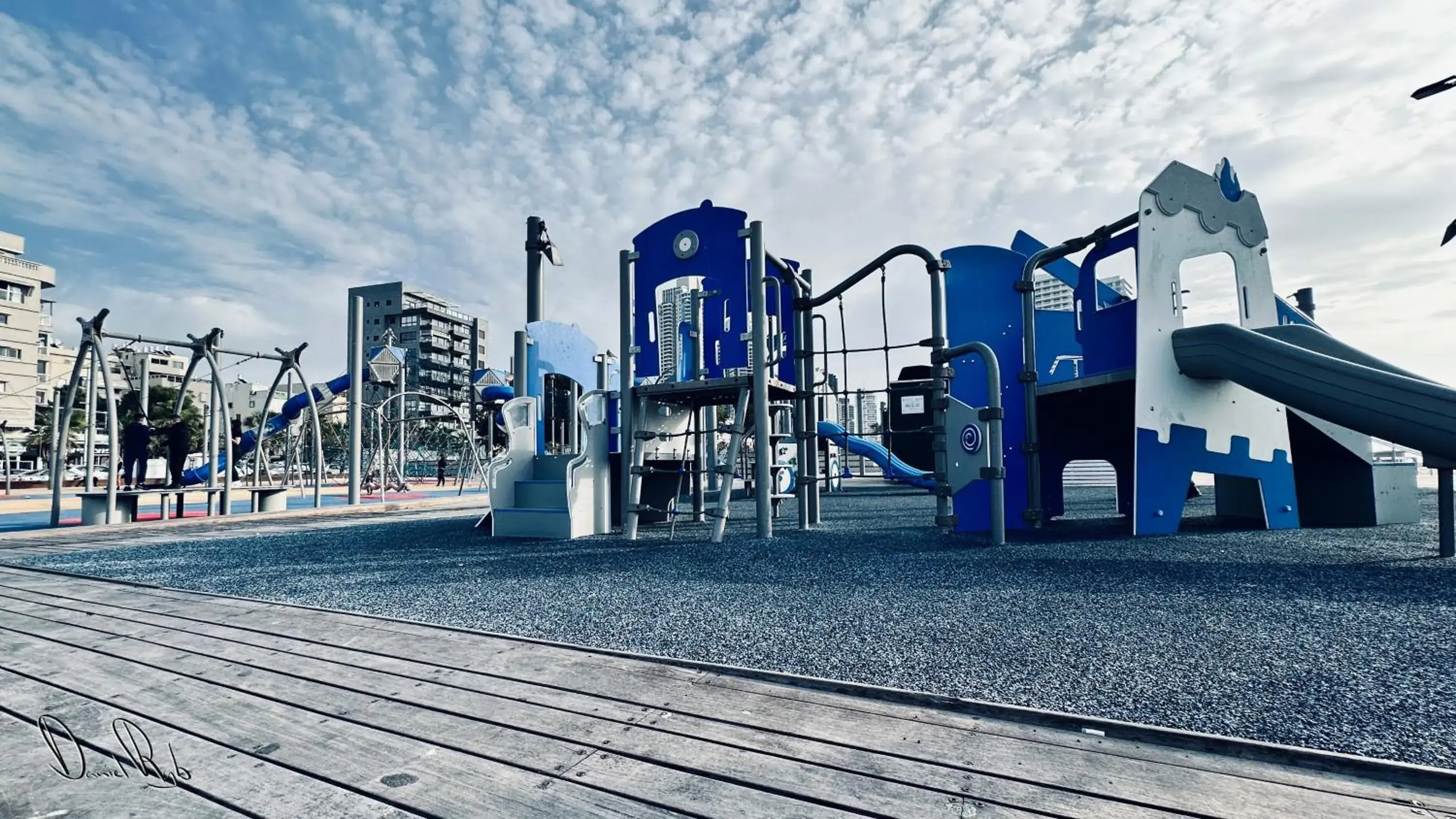 Children play ground in Armon Yam Hotel