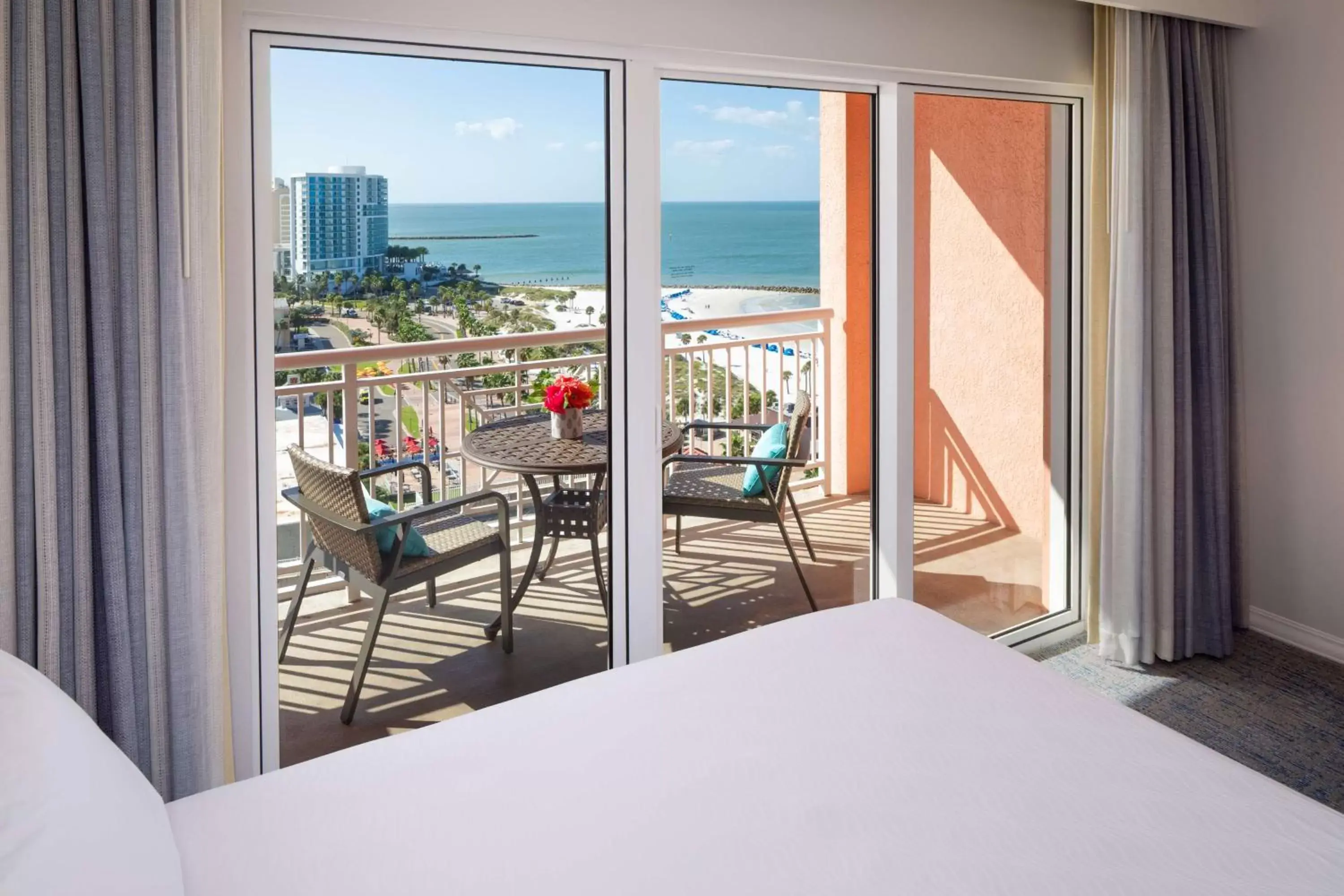 View (from property/room), Balcony/Terrace in Hyatt Regency Clearwater Beach Resort & Spa