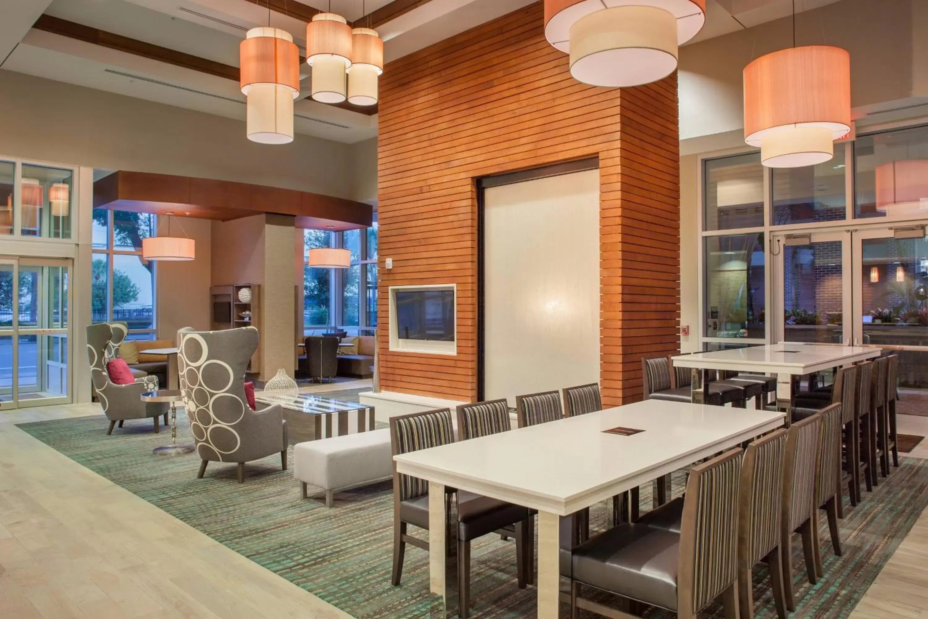 Lobby or reception, Restaurant/Places to Eat in Residence Inn by Marriott Orlando Downtown