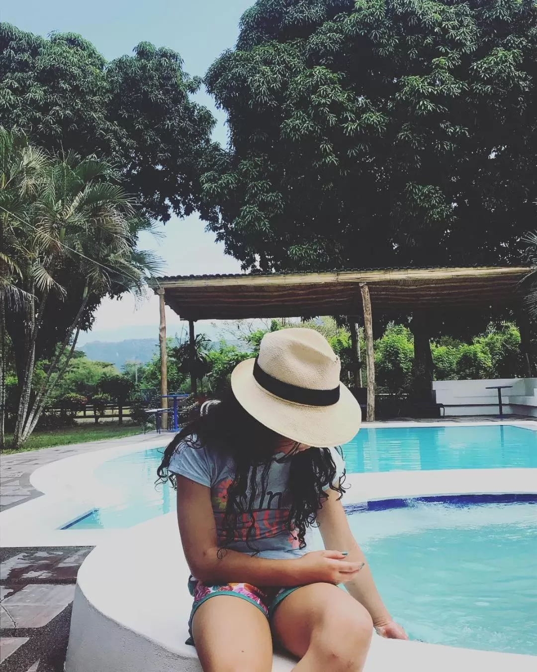 Patio in Waka Hotel Rural