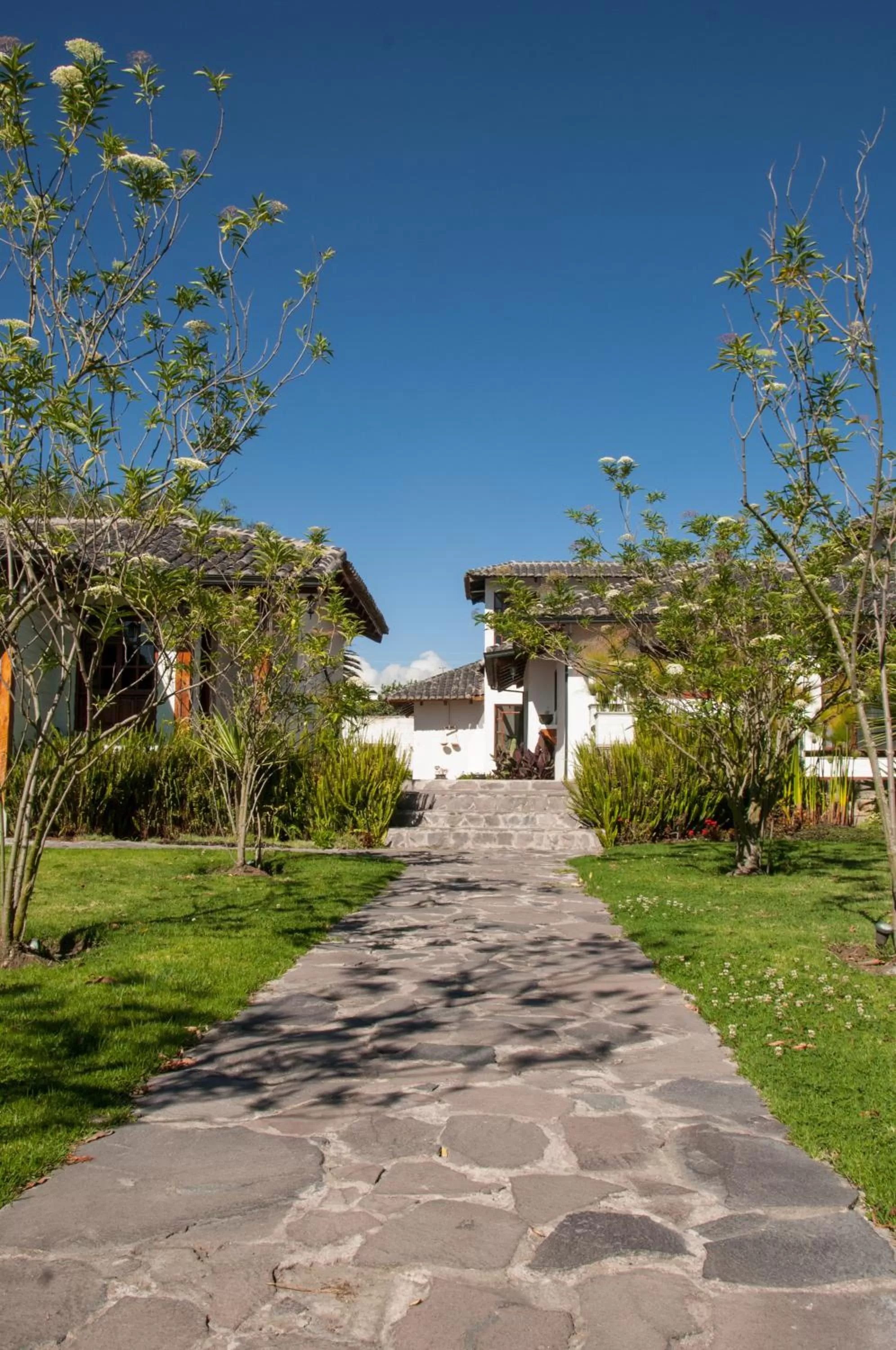 Garden in Hotel Hacienda Abraspungo