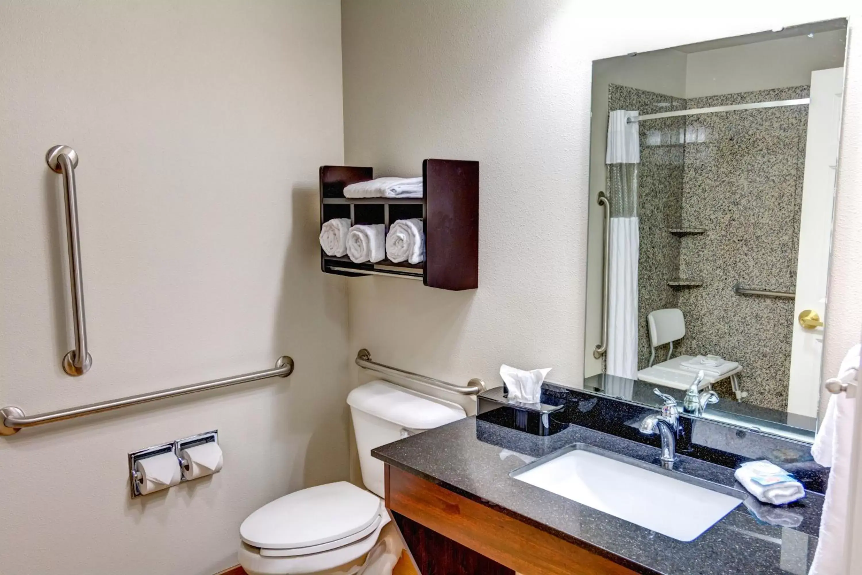 Shower, Bathroom in La Quinta by Wyndham Spokane Valley