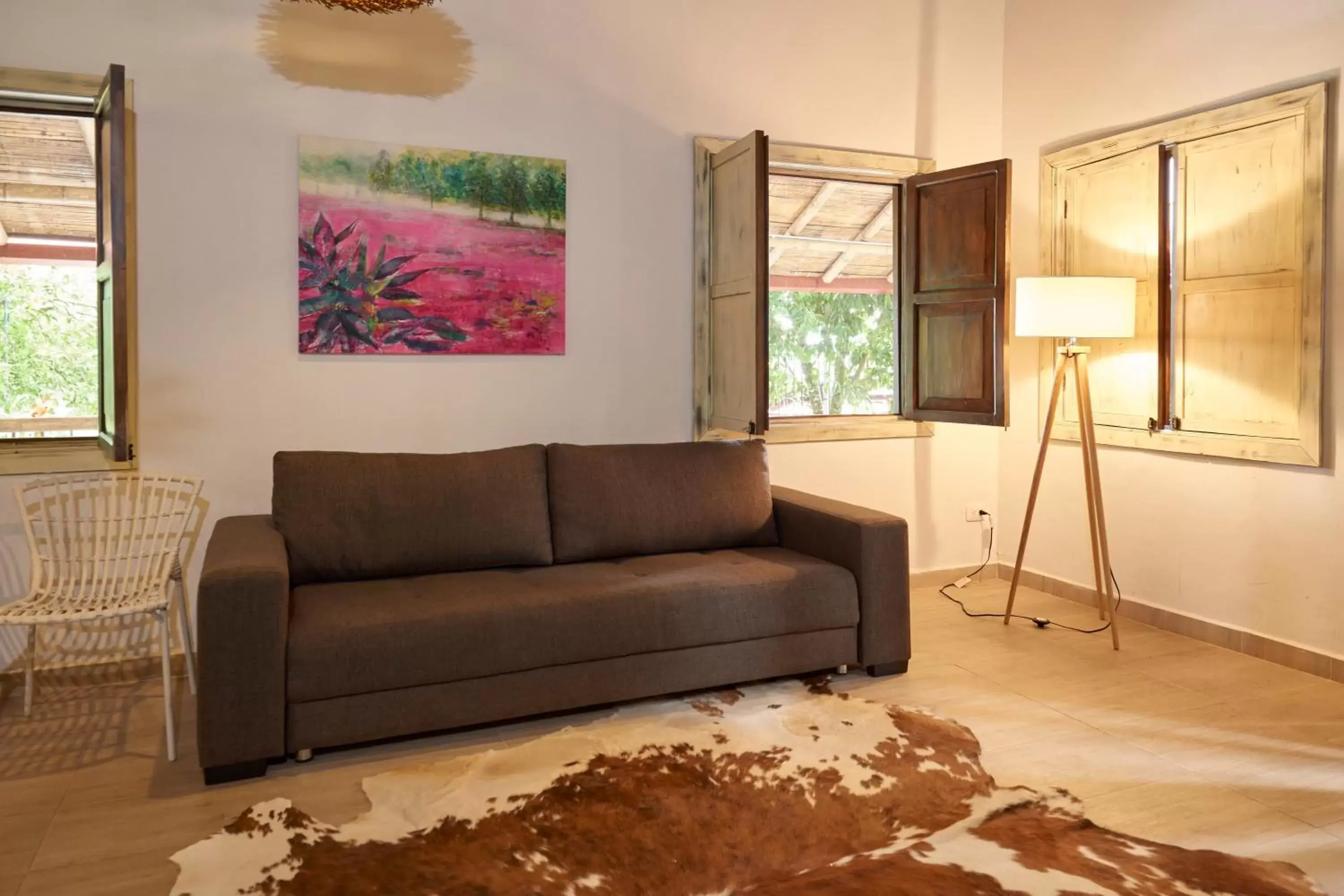 Living room, Seating Area in Hotel Hacienda Combia