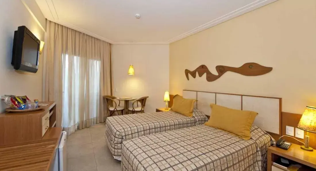 Bed in Pontalmar Praia Hotel