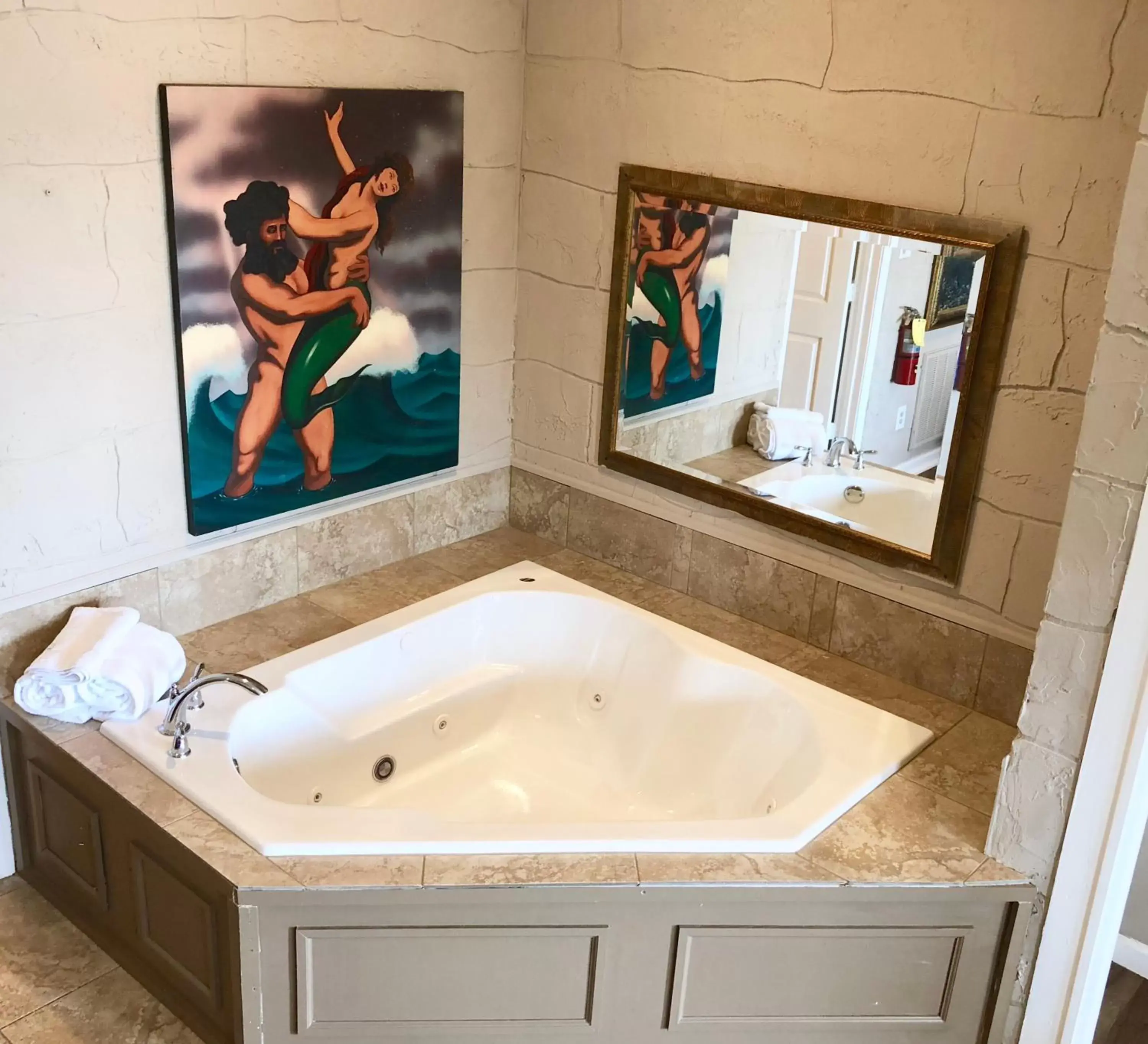 Bathroom in Atlantis Inn - Tybee Island