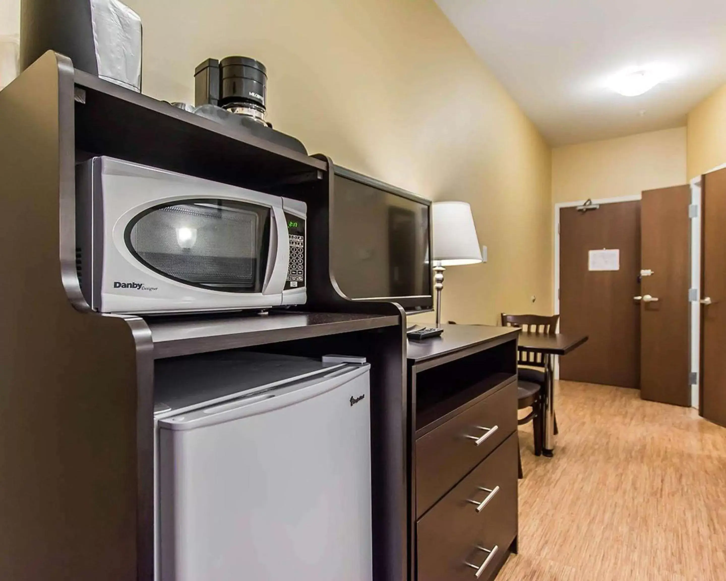 Photo of the whole room, TV/Entertainment Center in Quality Inn Moncton