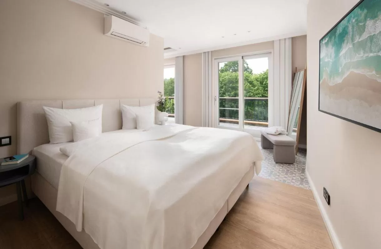 Bedroom, Bed in Hotel Gran BelVeder & Ostsee Therme Resort & Spa