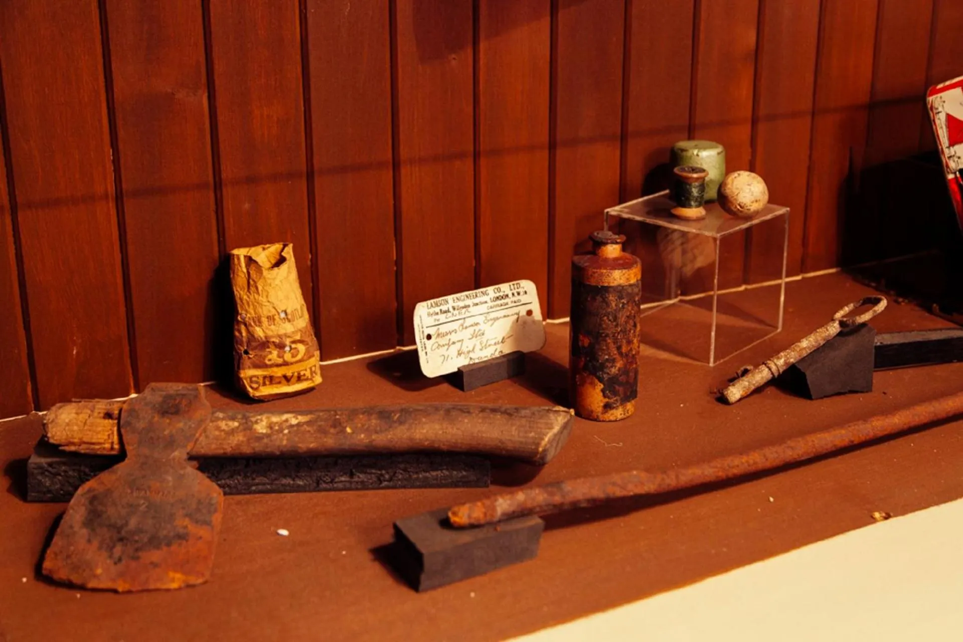 Decorative detail in Dundee Backpackers Hostel