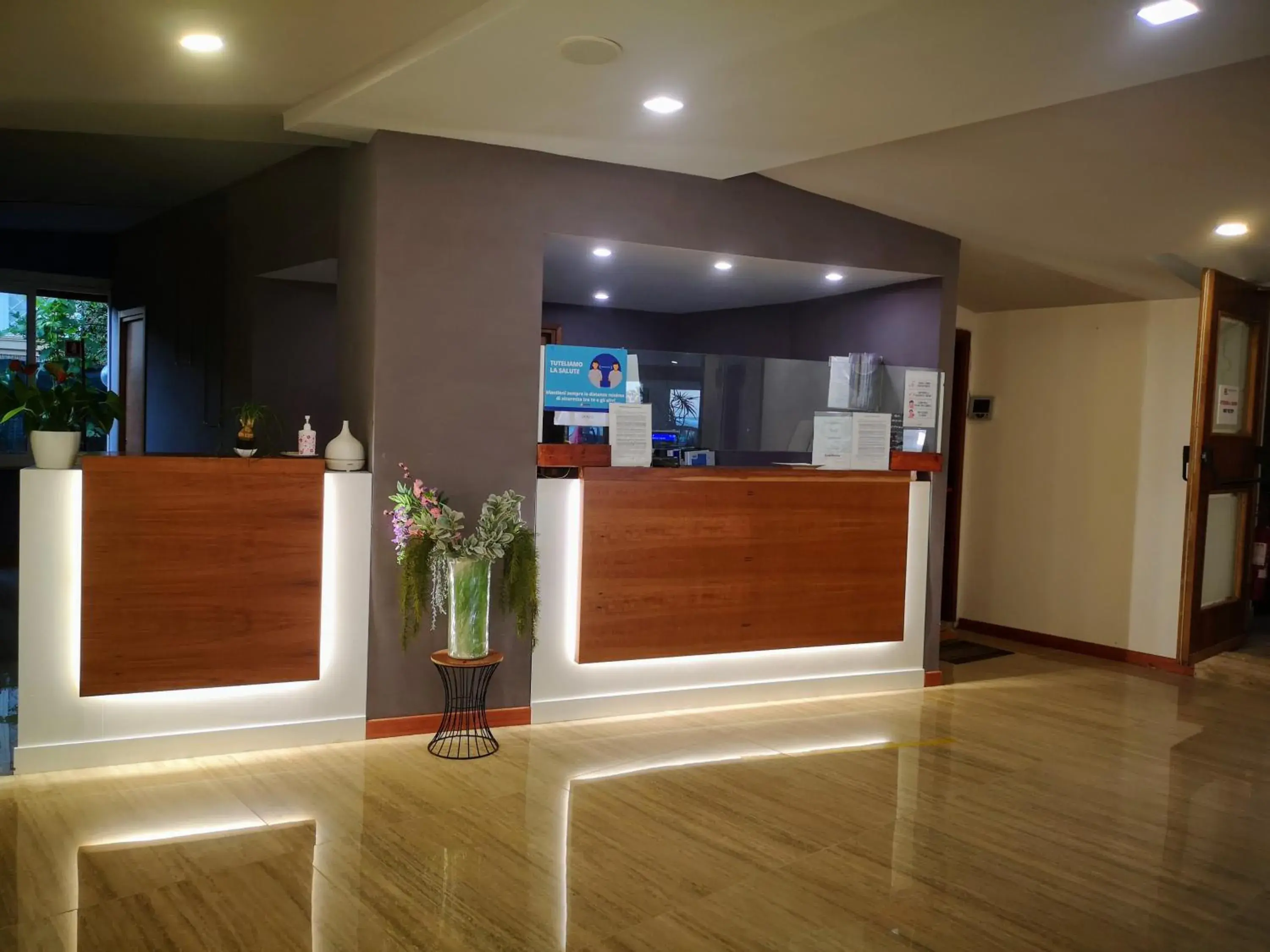 Lobby/Reception in Hotel Bellavista