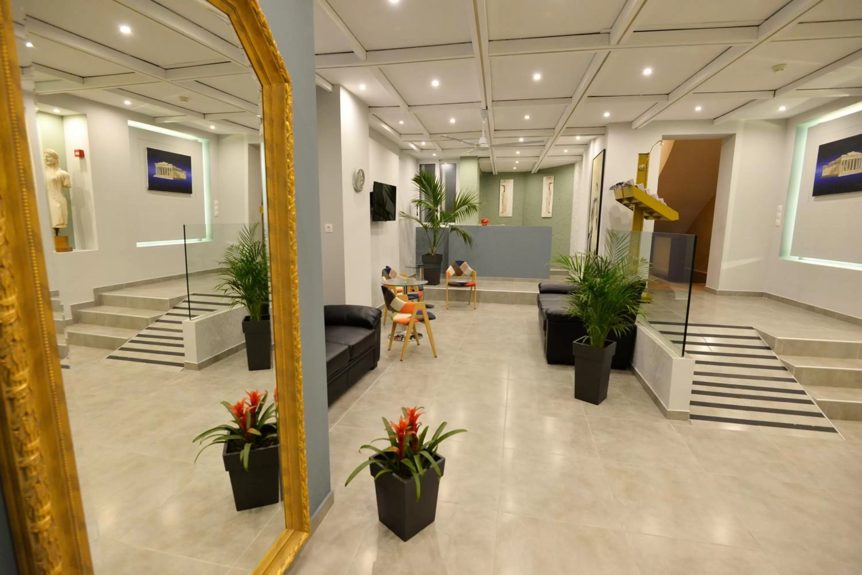 Lobby or reception in Hotel Byron