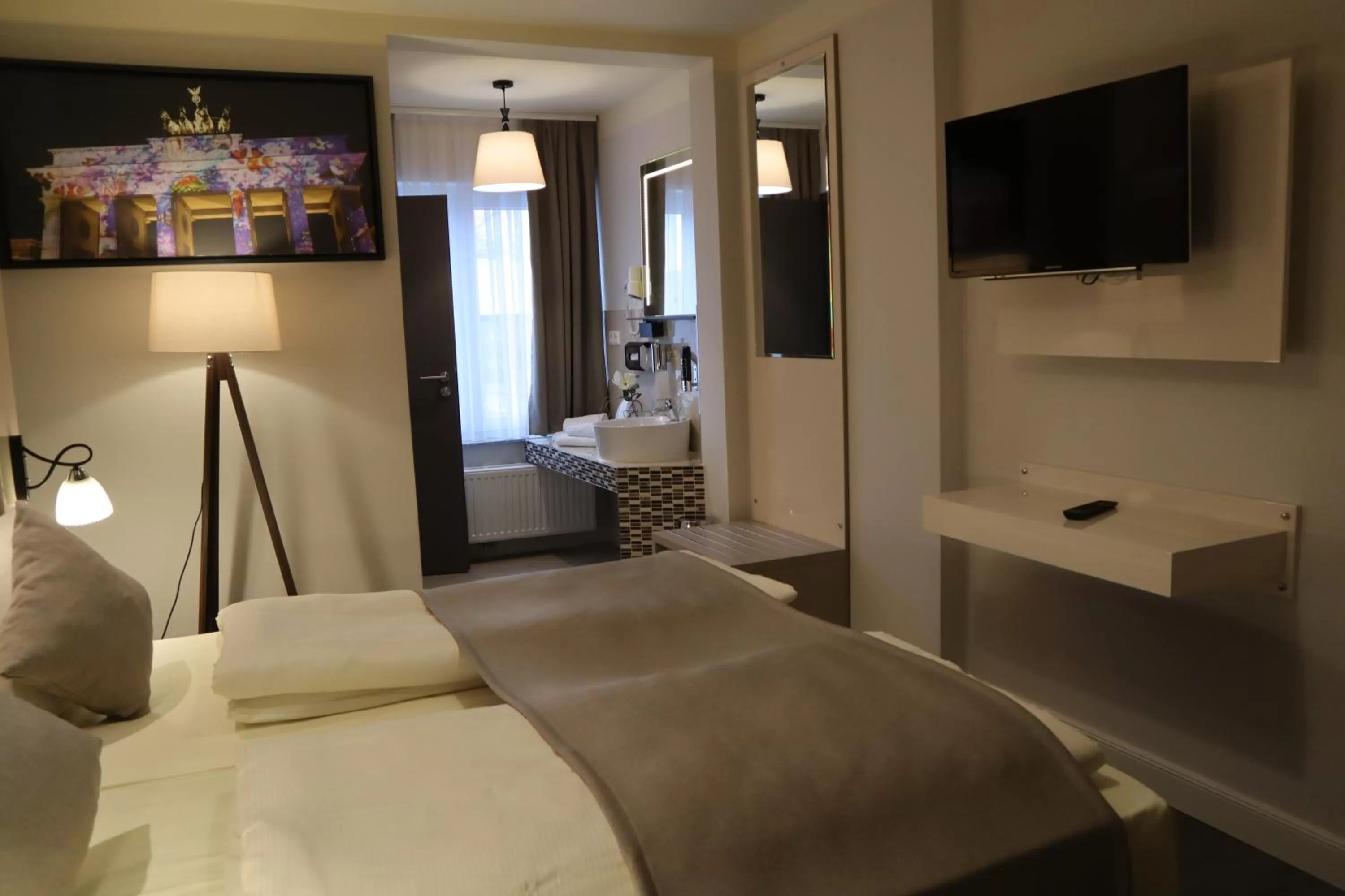 Bed in Hotel Bispinger Hof