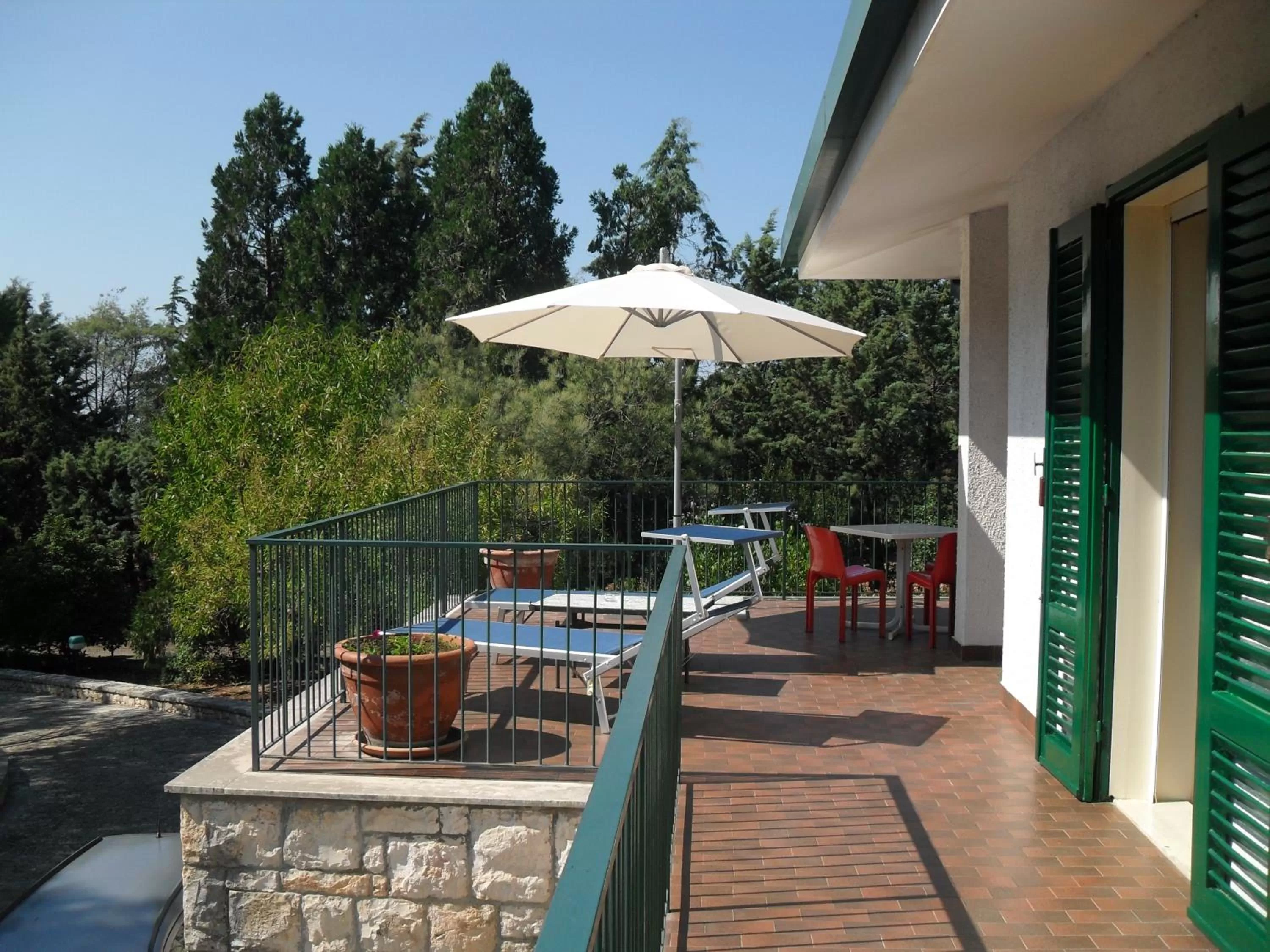 Balcony/Terrace in i gù books & rooms