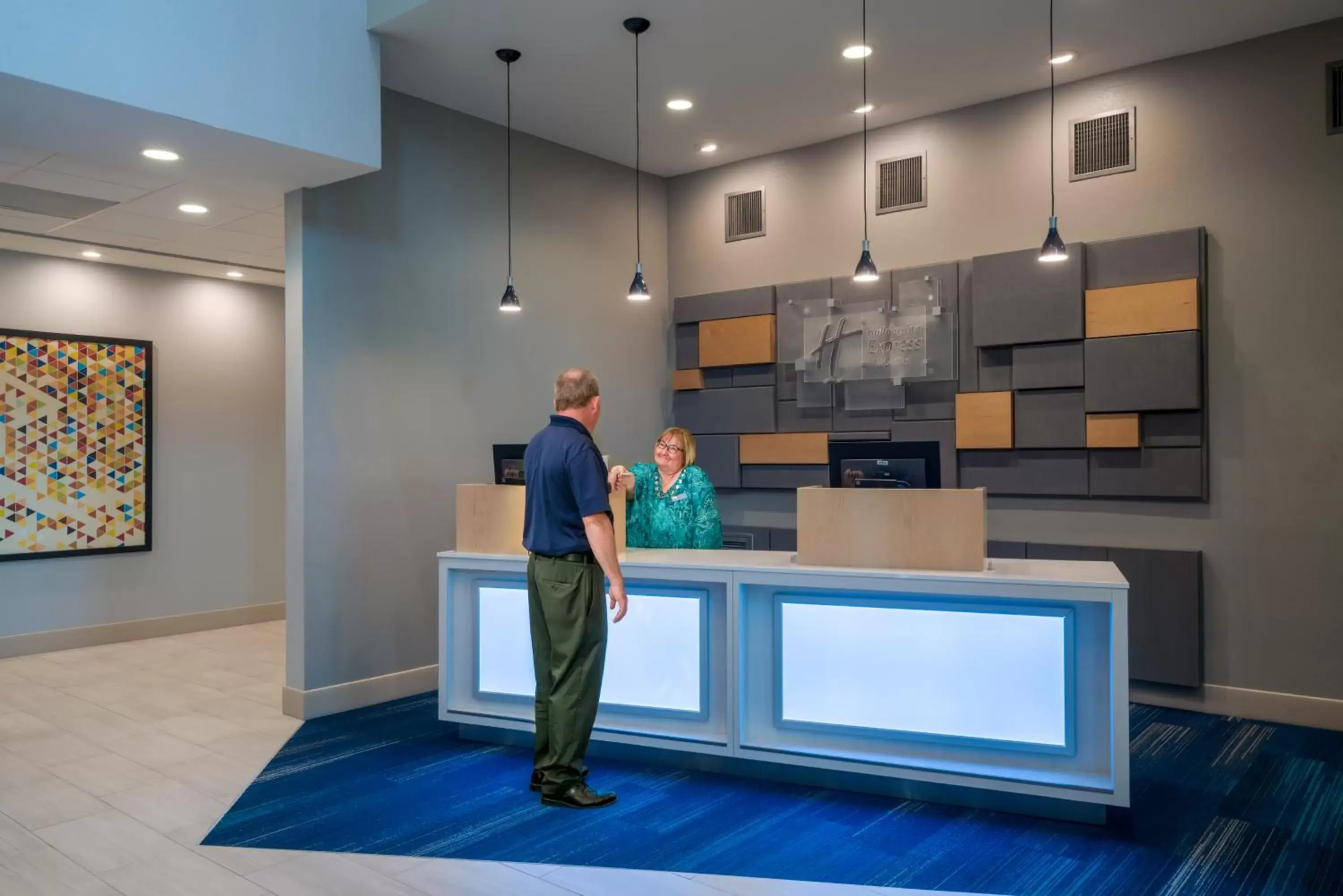 Lobby or reception in Holiday Inn Express & Suites - St Peters, an IHG Hotel