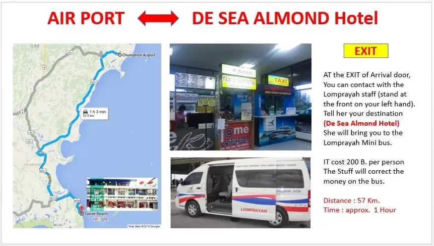 Text overlay, Supermarket/Shops in De Sea Almond