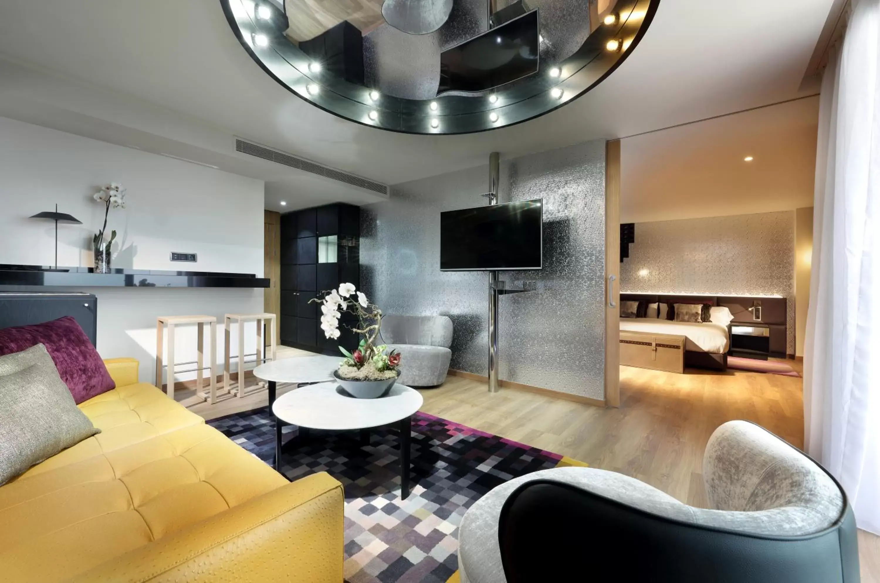 TV and multimedia, Seating Area in Hard Rock Hotel Tenerife