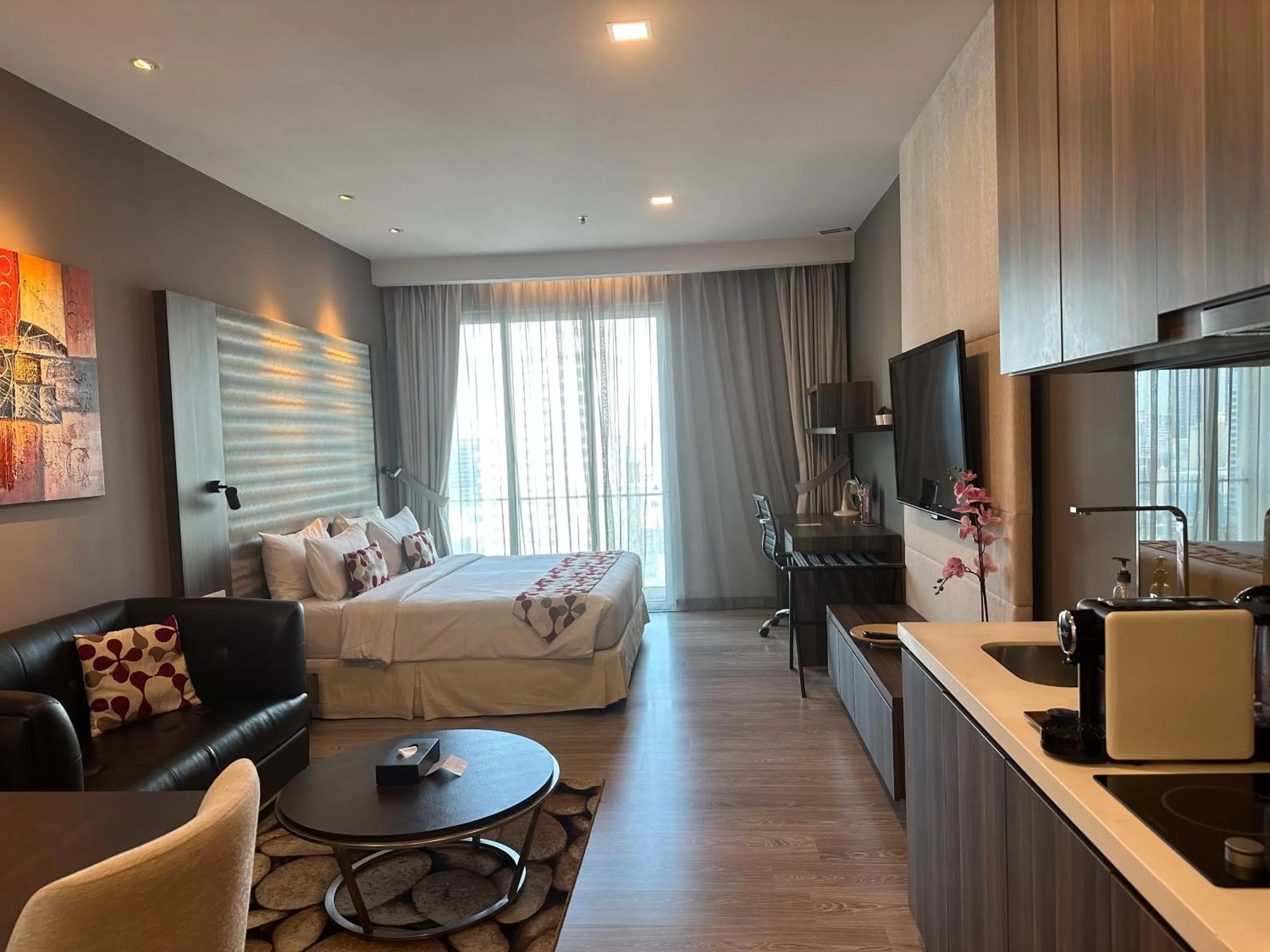 Bedroom in Ramada Suites by Wyndham Kuala Lumpur City Centre