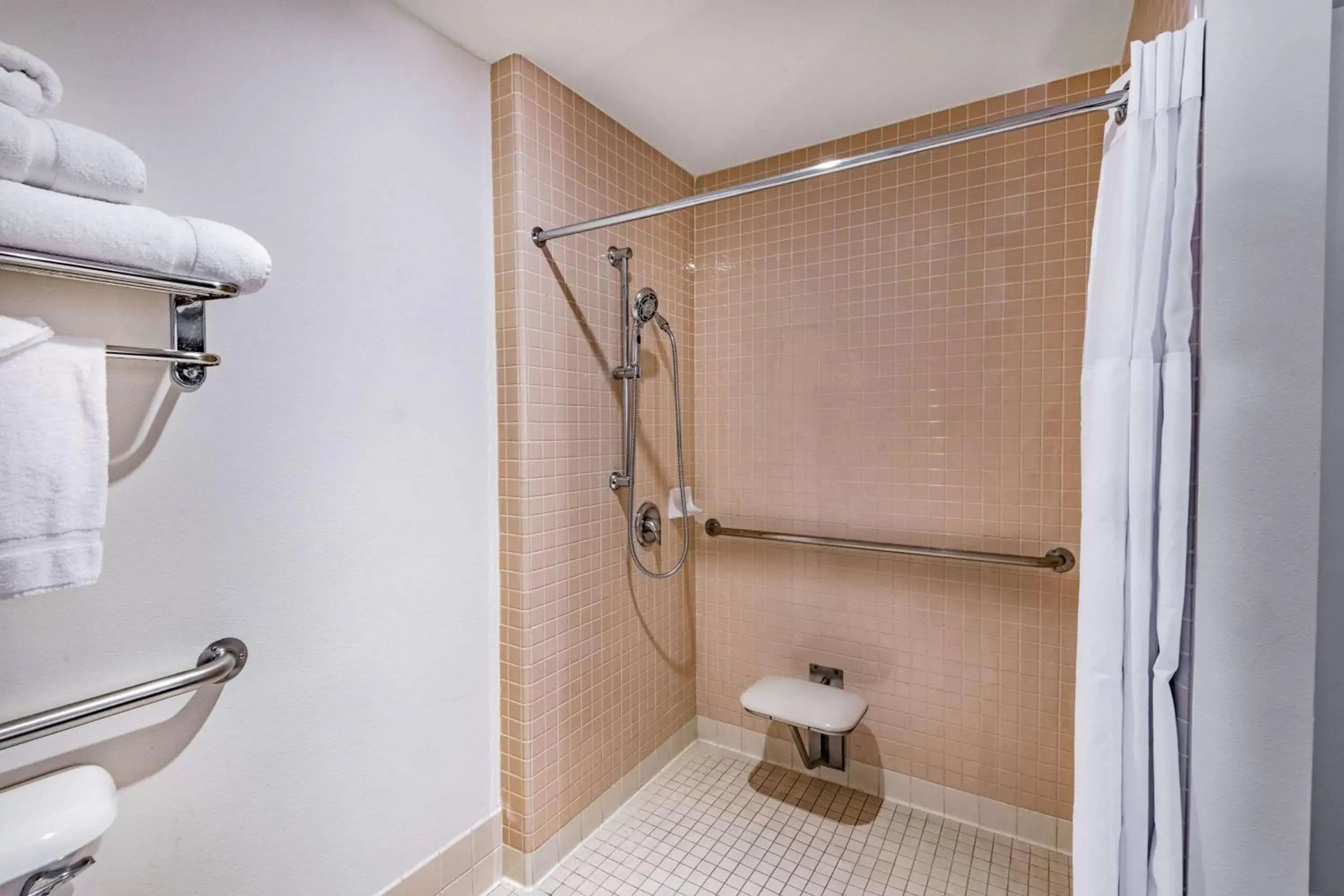 Shower, Bathroom in Wyndham Garden San Diego