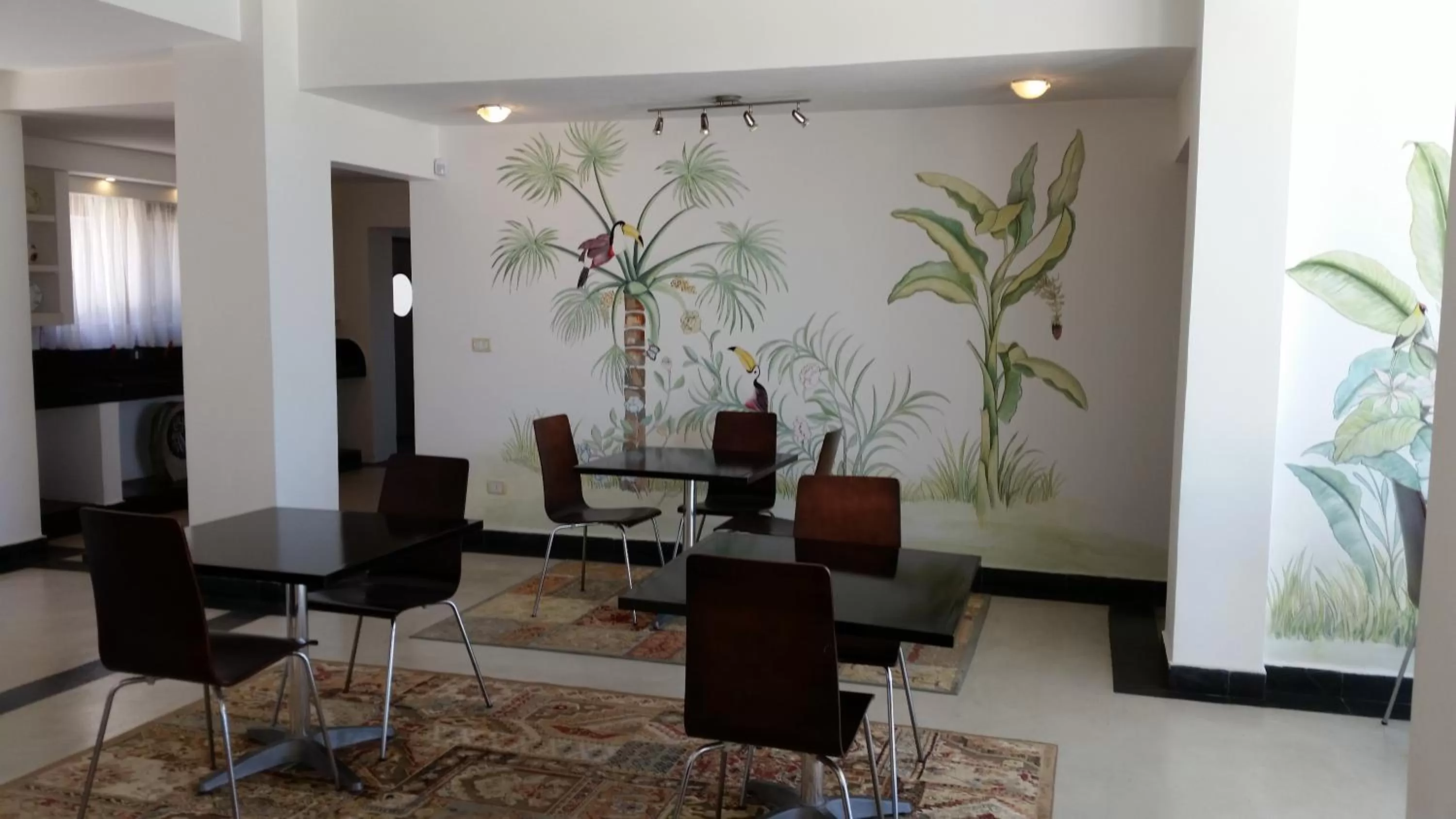 Living room in Posada de los Pajaros