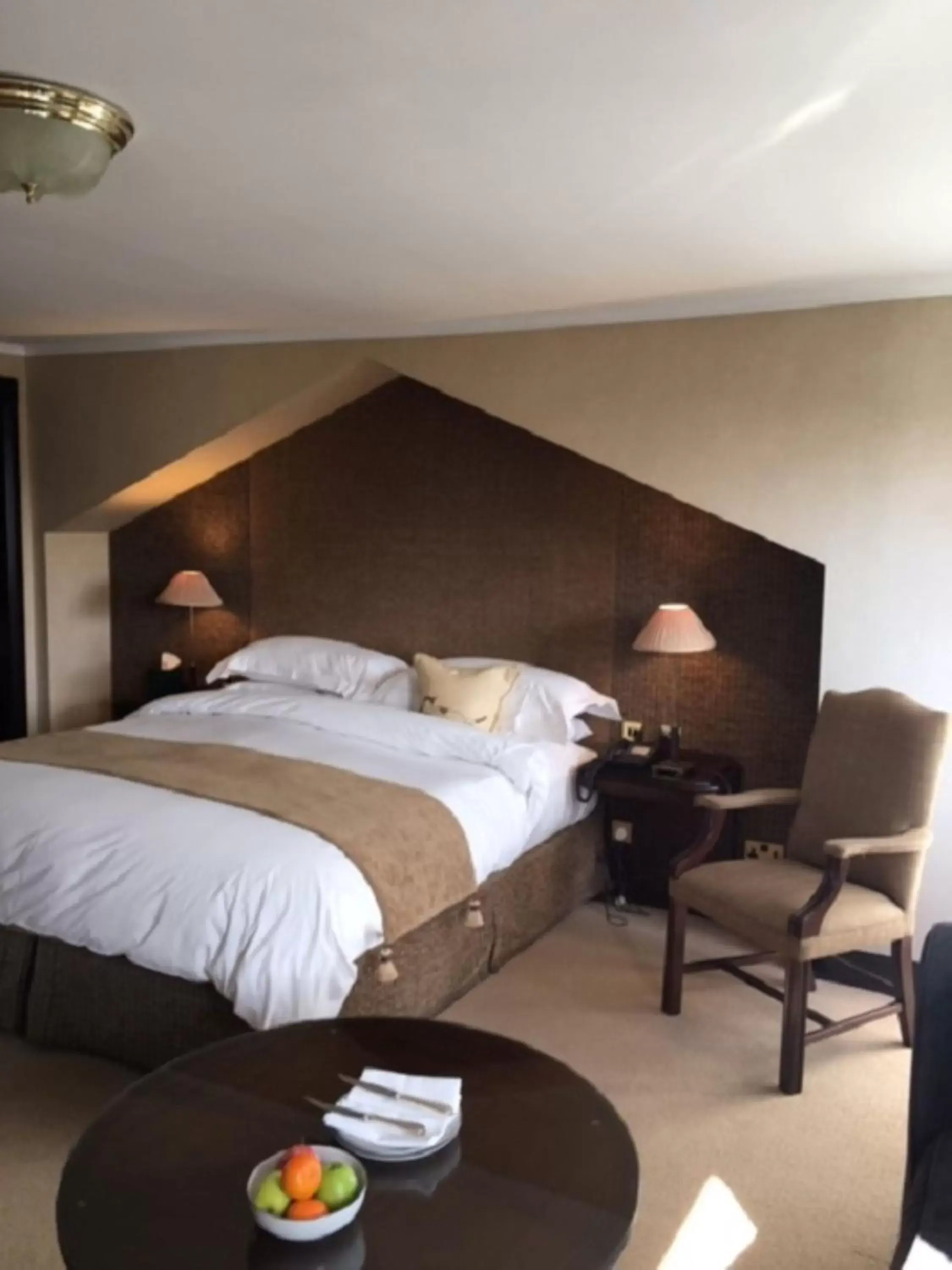 Bed in The Marcliffe Hotel and Spa