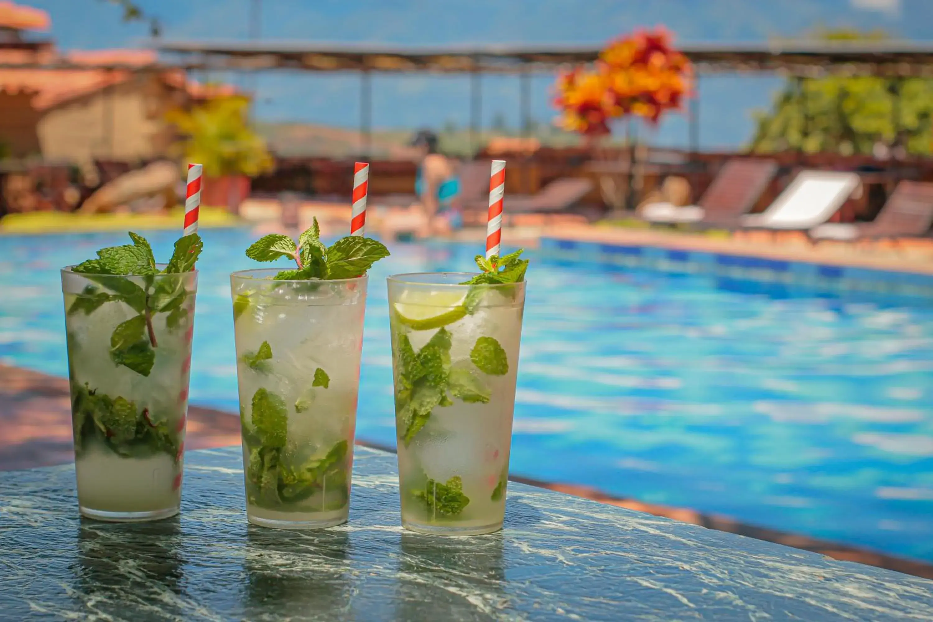 Drinks, Swimming Pool in Hotel Terra Barichara