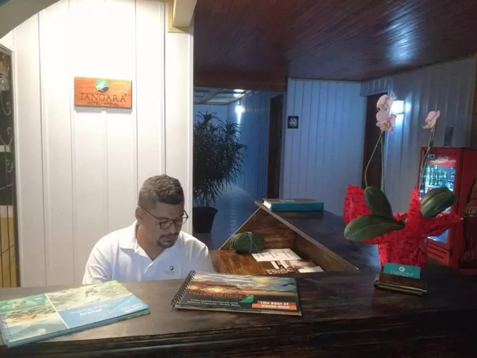 Lobby or reception in Casona Rústica & Bungalow