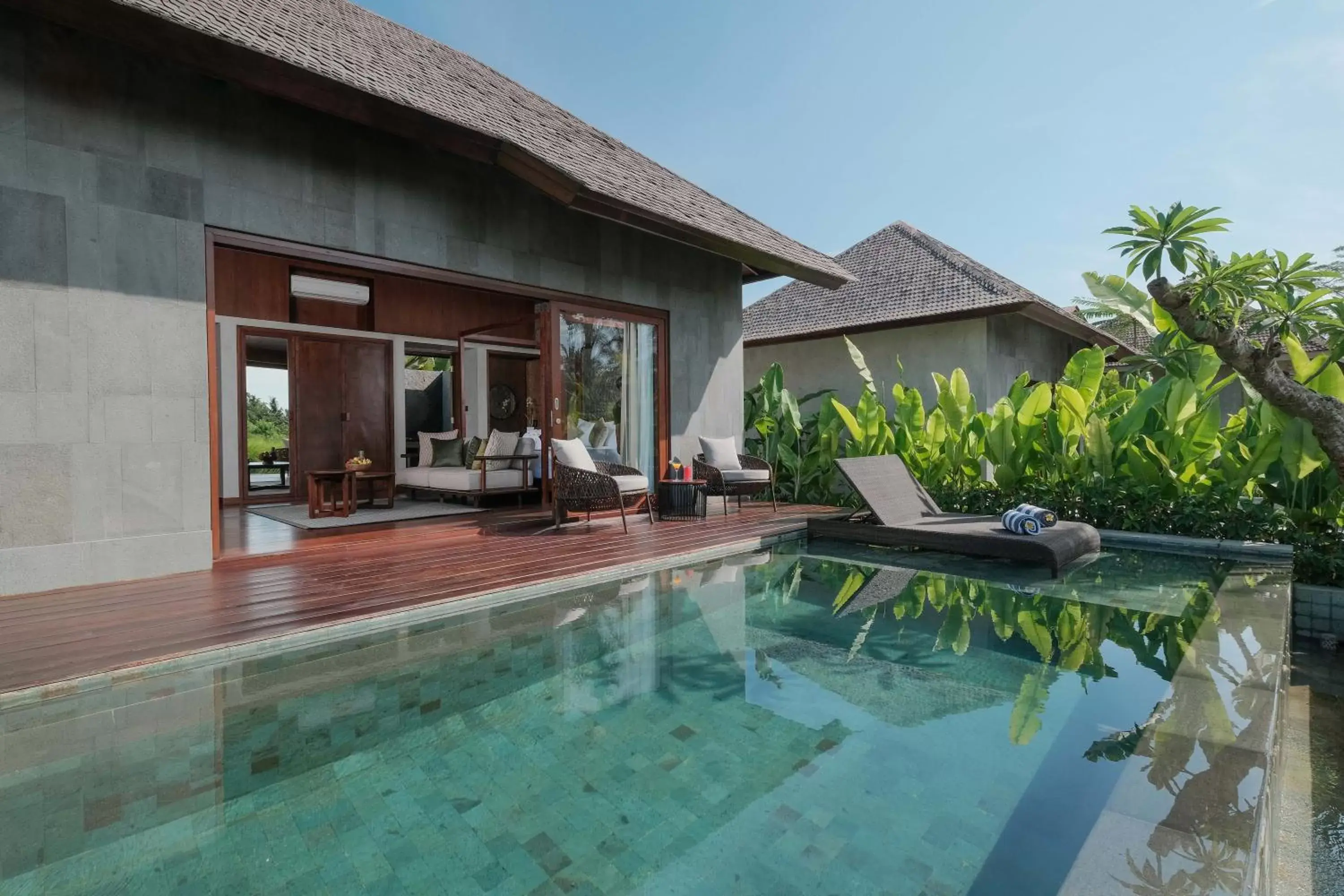 Lobby or reception, Swimming Pool in The Garcia Ubud Hotel & Resort