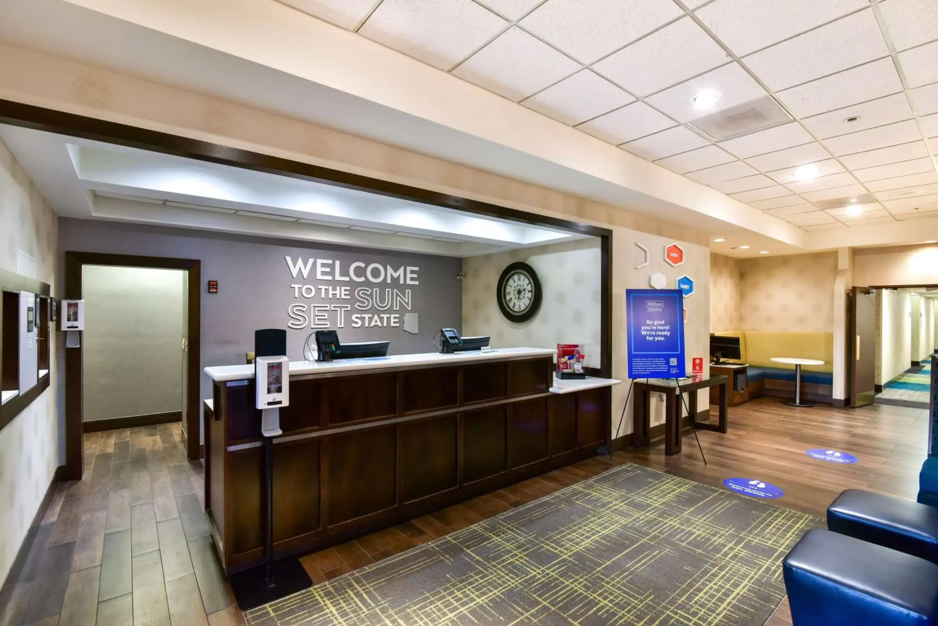 Lobby or reception in Hampton Inn Tucson-Airport Lobby or reception in Hampton Inn Tucson-Airport