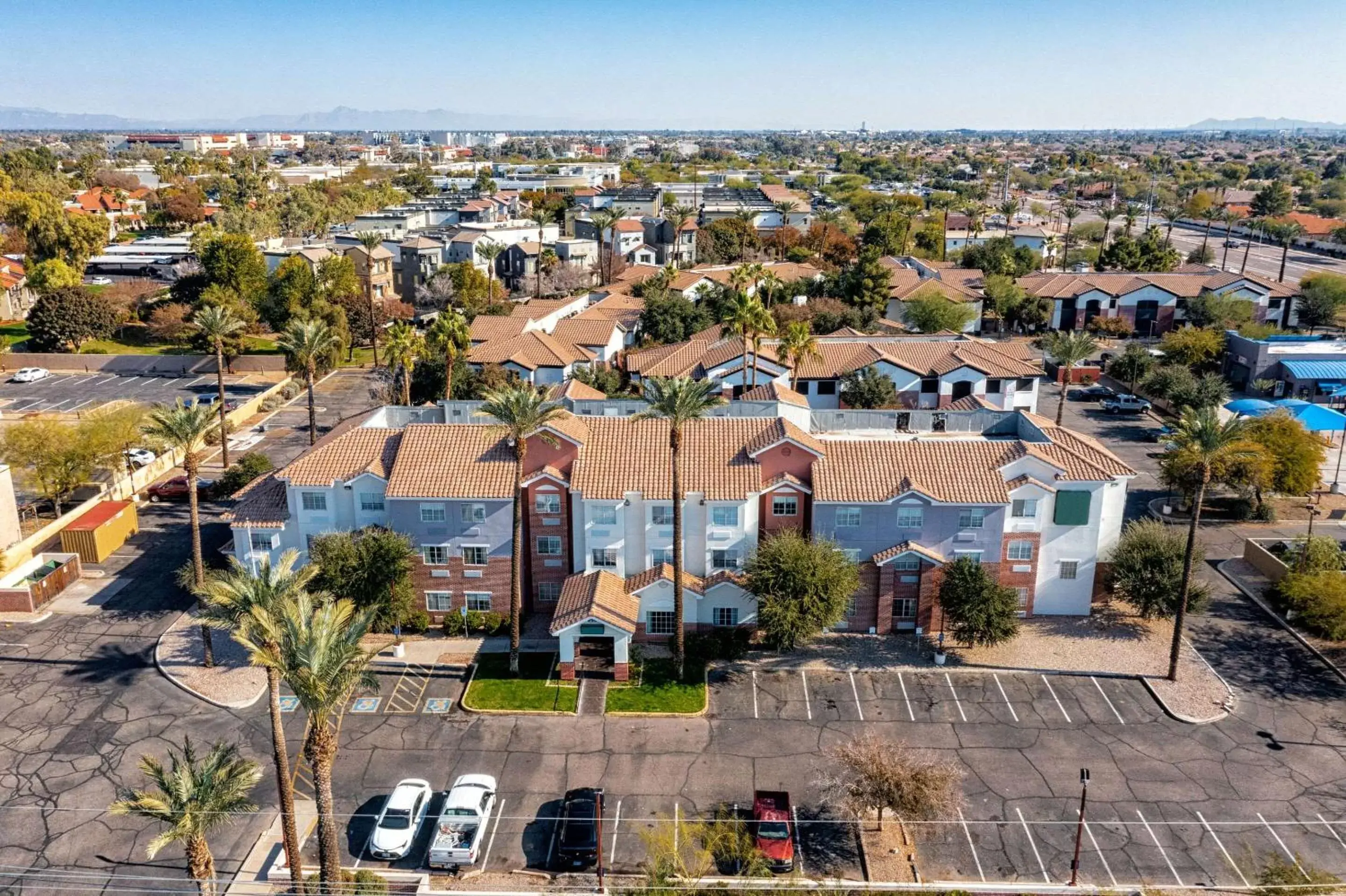 Property building, Bird's-eye View in Quality Inn Chandler I-10