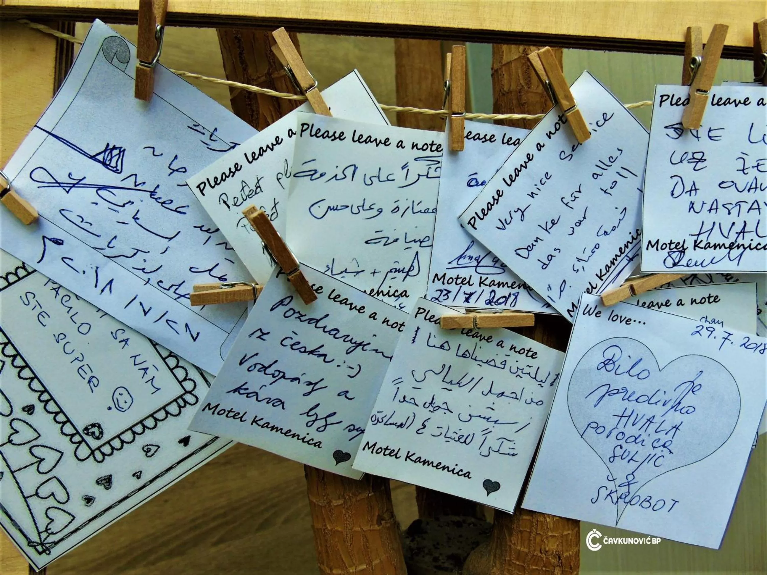 Guests in Motel Kamenica