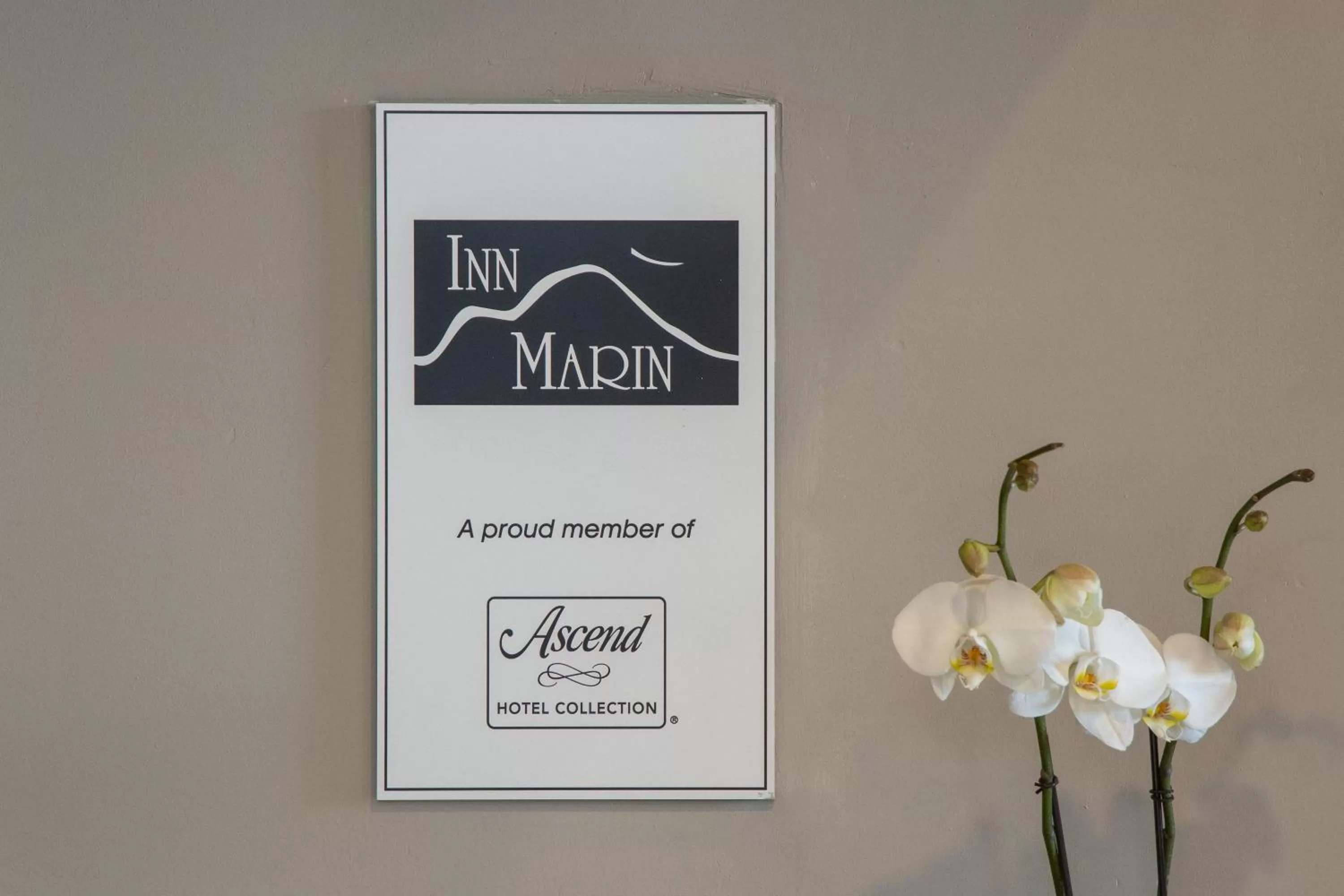Property logo or sign in Inn Marin and Suites, an Ascend Collection Hotel