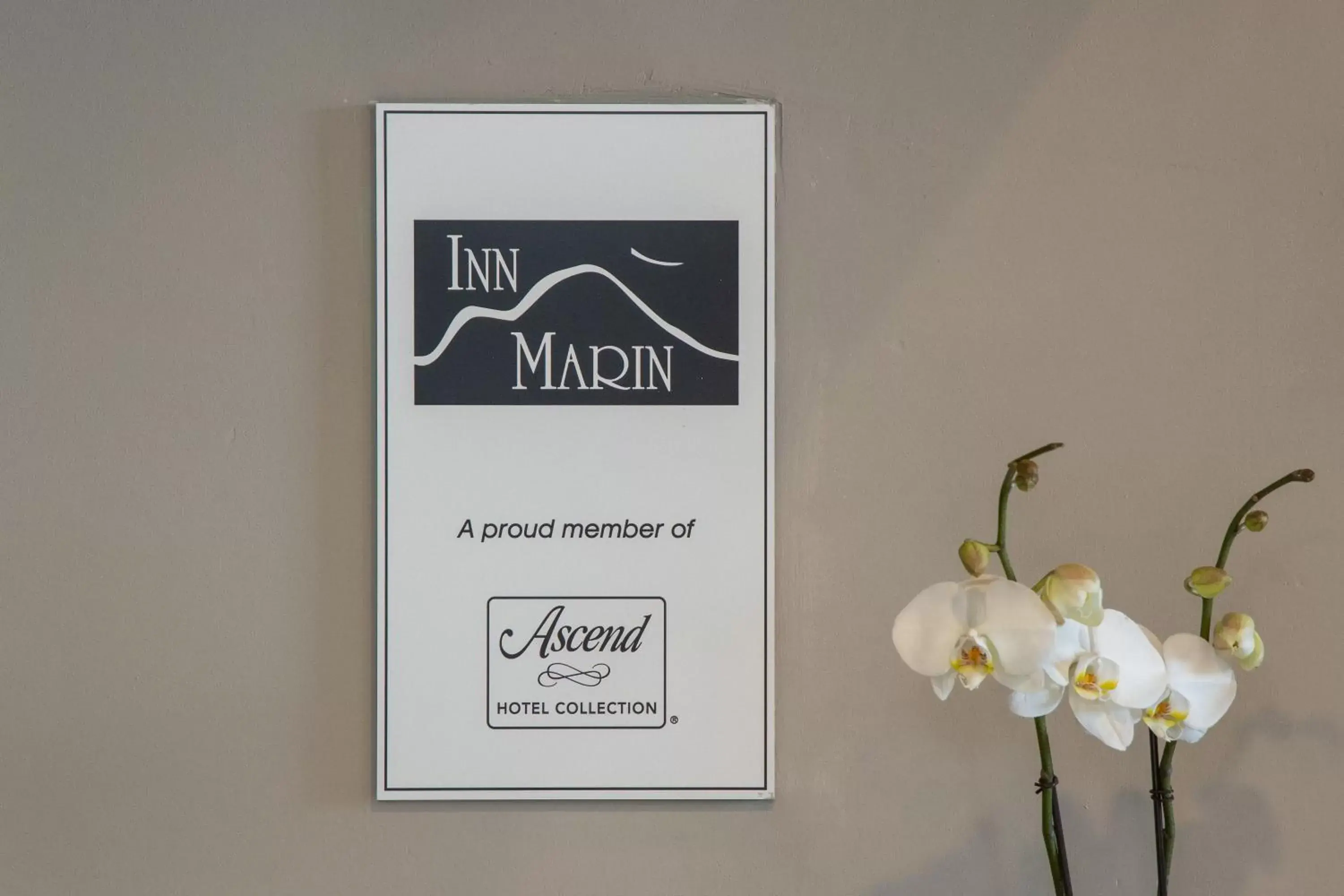 Property logo or sign in Inn Marin and Suites, Ascend Hotel Collection