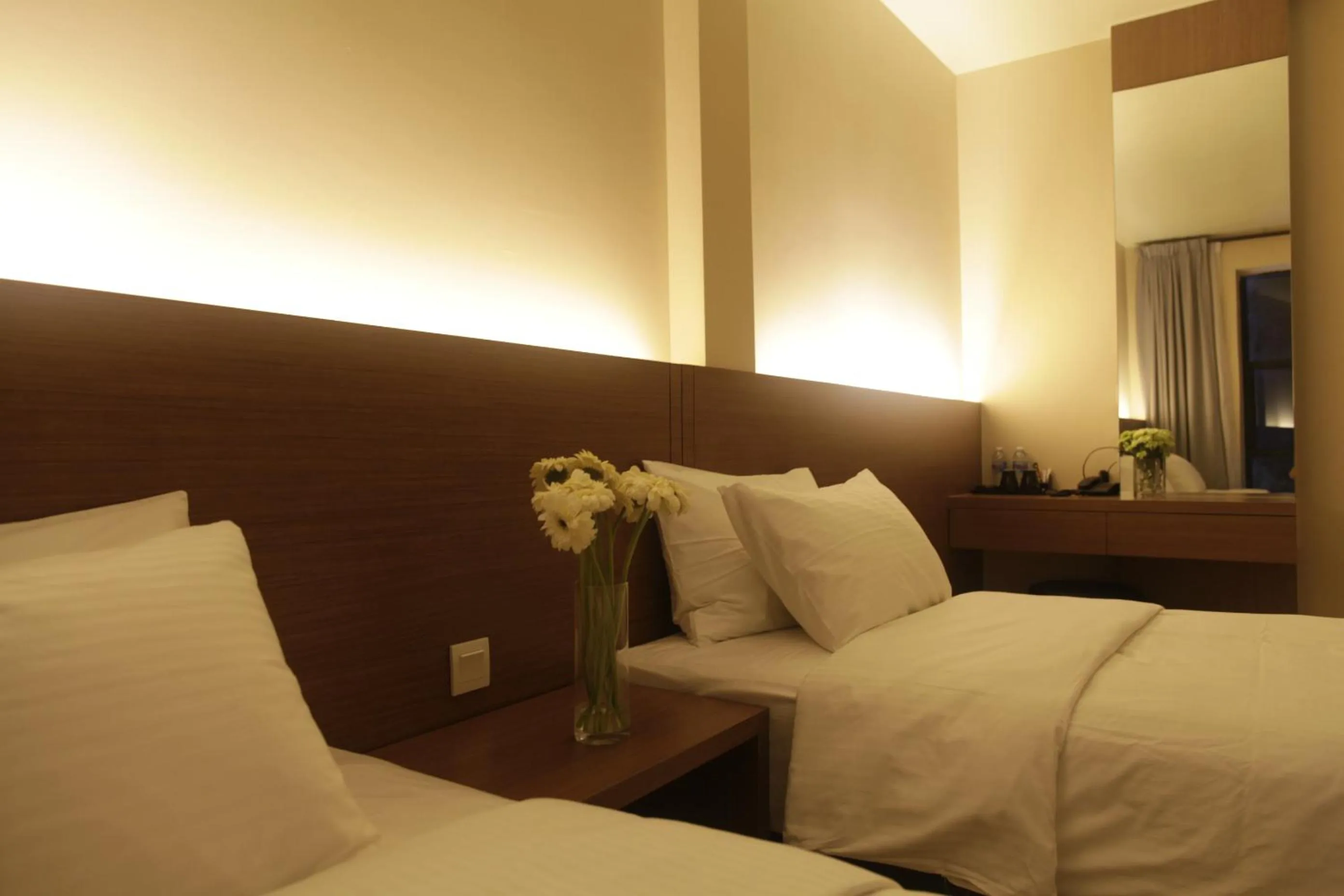 Bed in I am Jazz Hotel