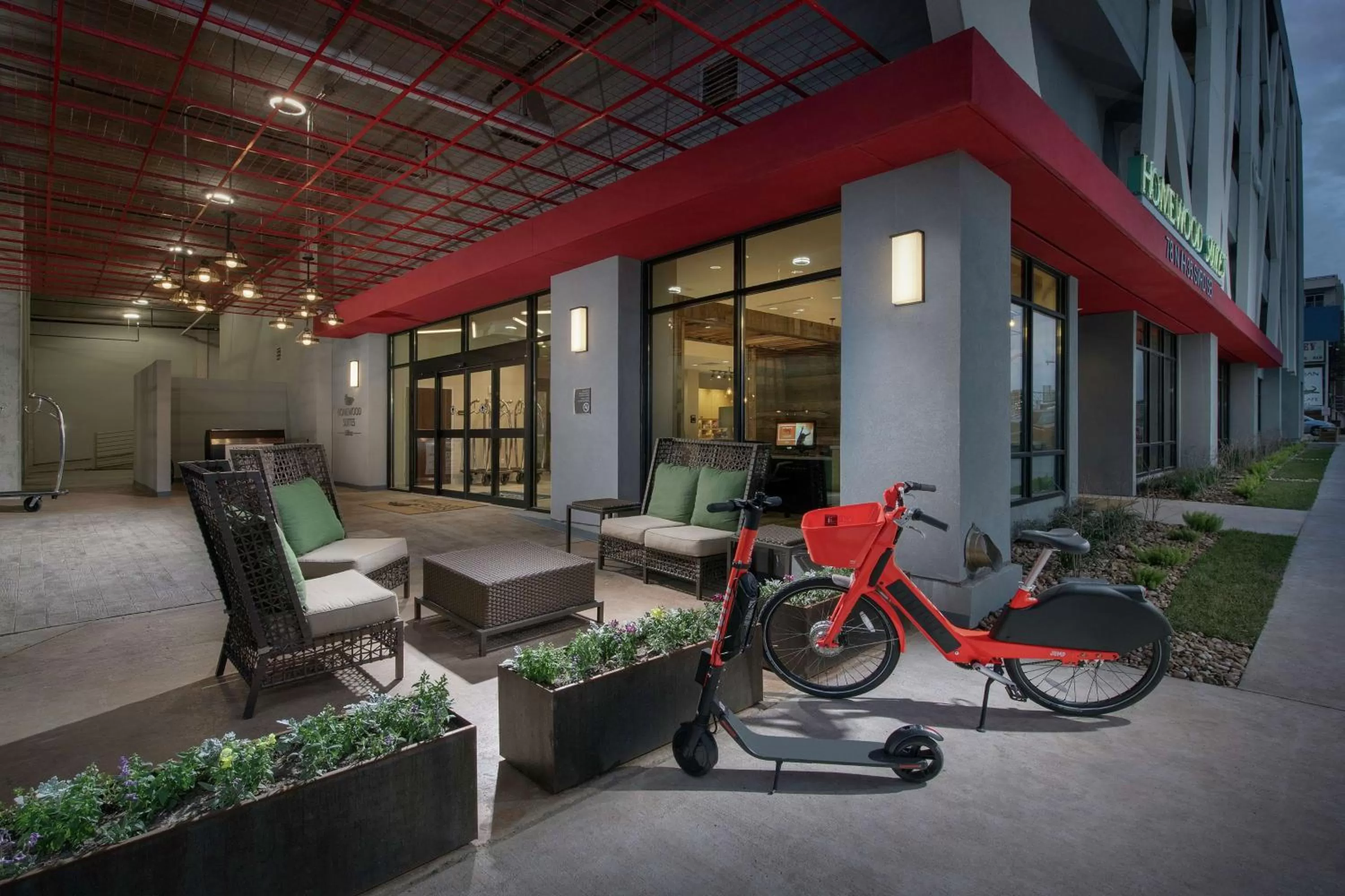 Property building in Homewood Suites by Hilton Austin Downtown