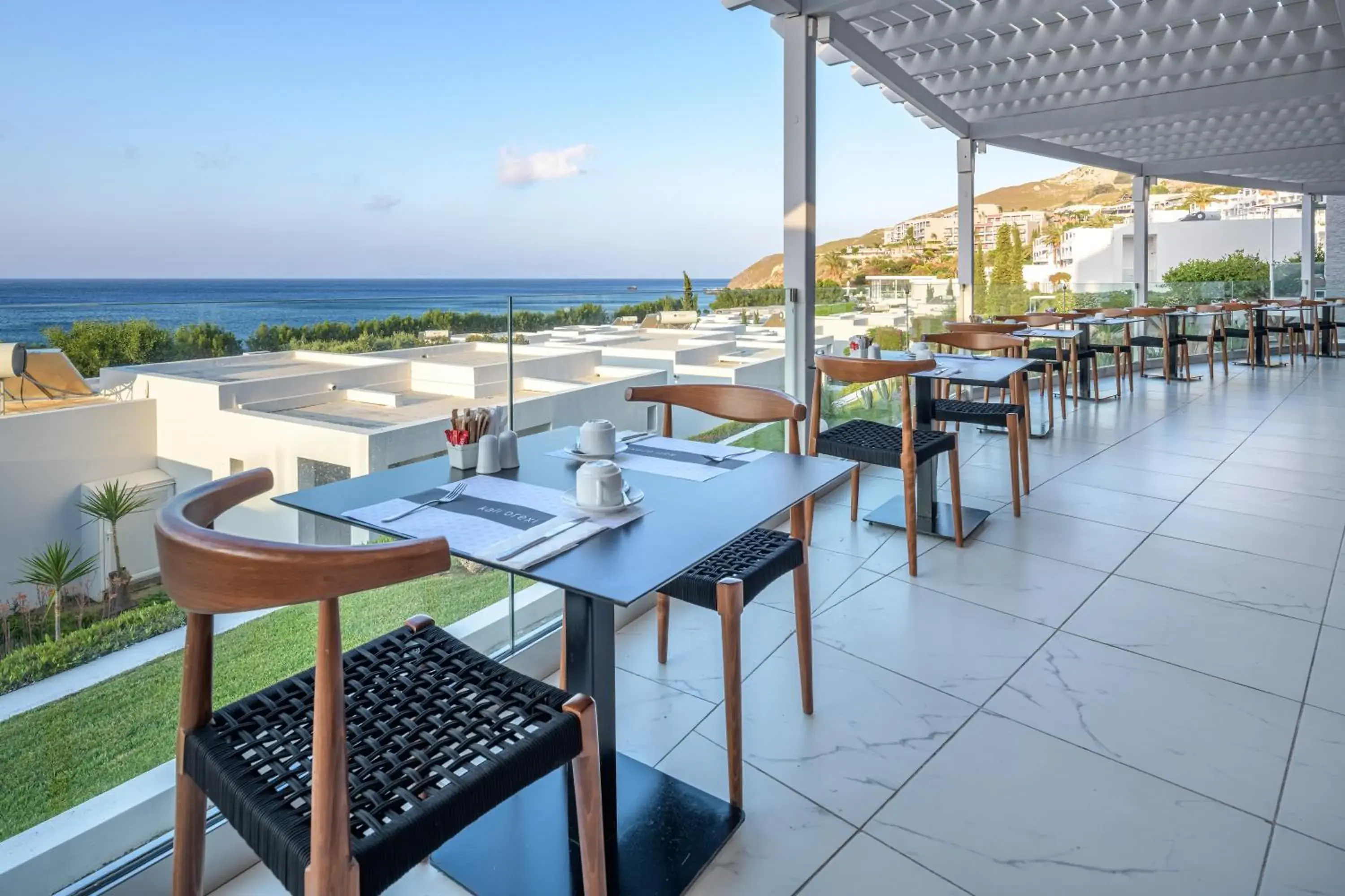 Breakfast, Restaurant/Places to Eat in Dimitra Beach Hotel & Suites