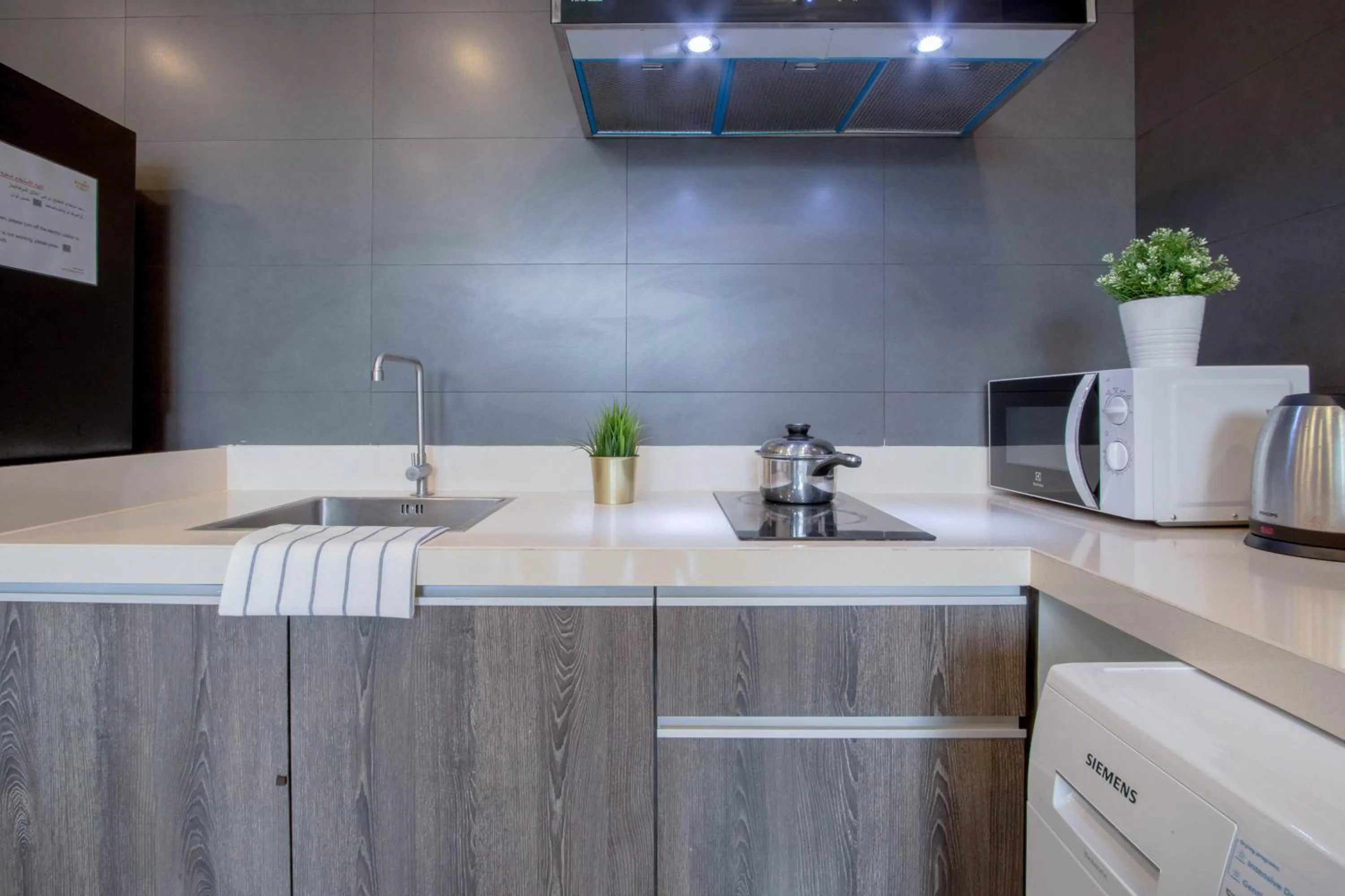 Kitchen or kitchenette in Kepler Residence Bangkok