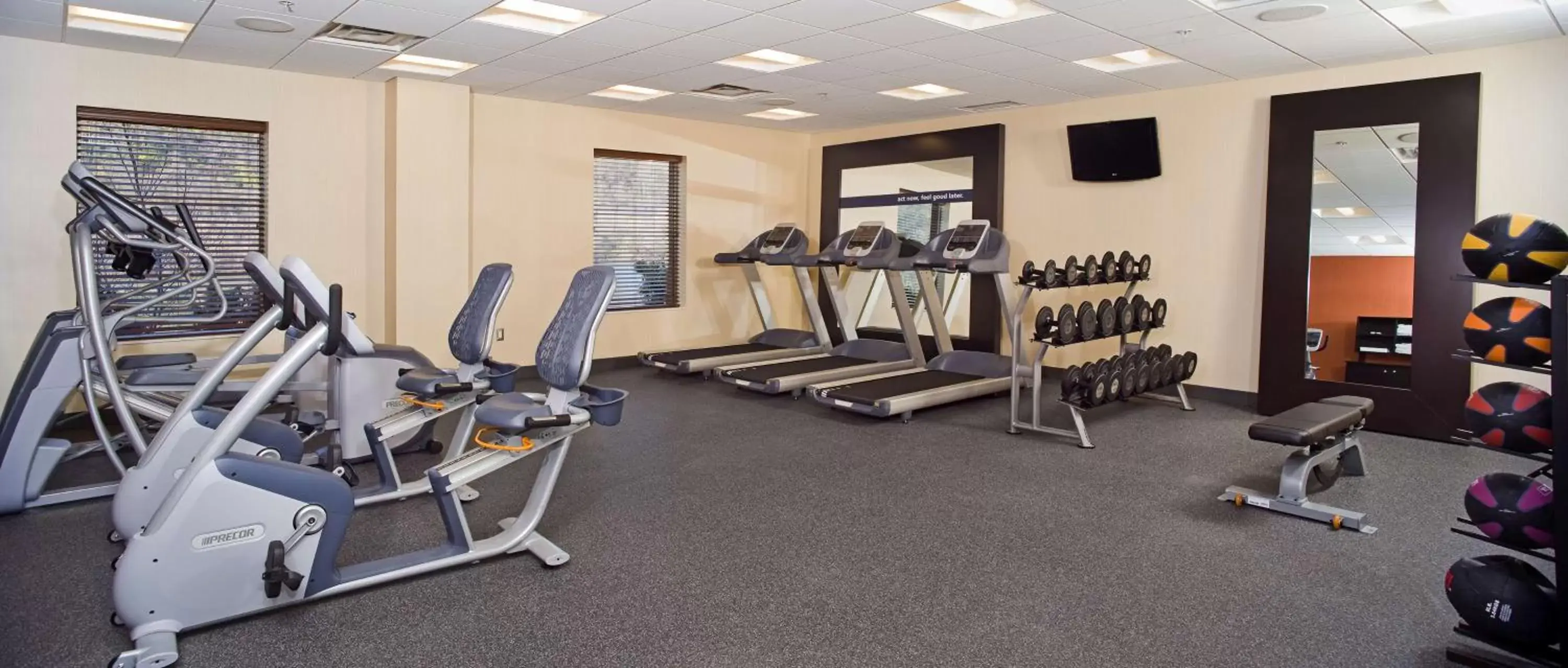 Fitness centre/facilities, Fitness Center/Facilities in Hampton Inn & Suites Pittsburgh Waterfront West Homestead