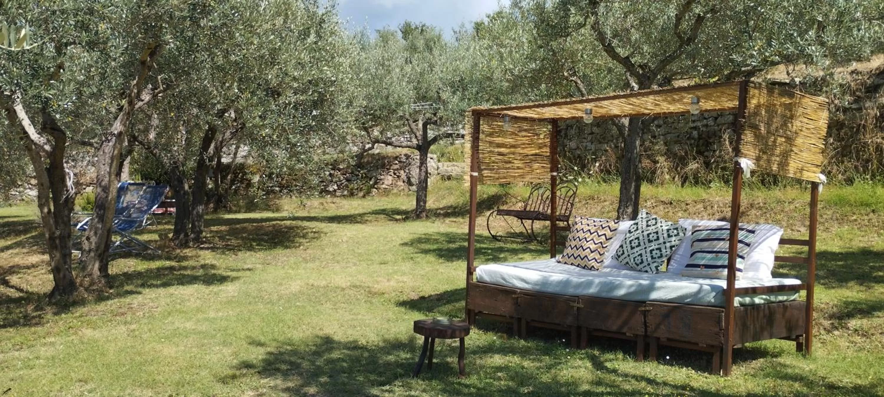 Garden in La Casa tra Gli Ulivi Cottage House