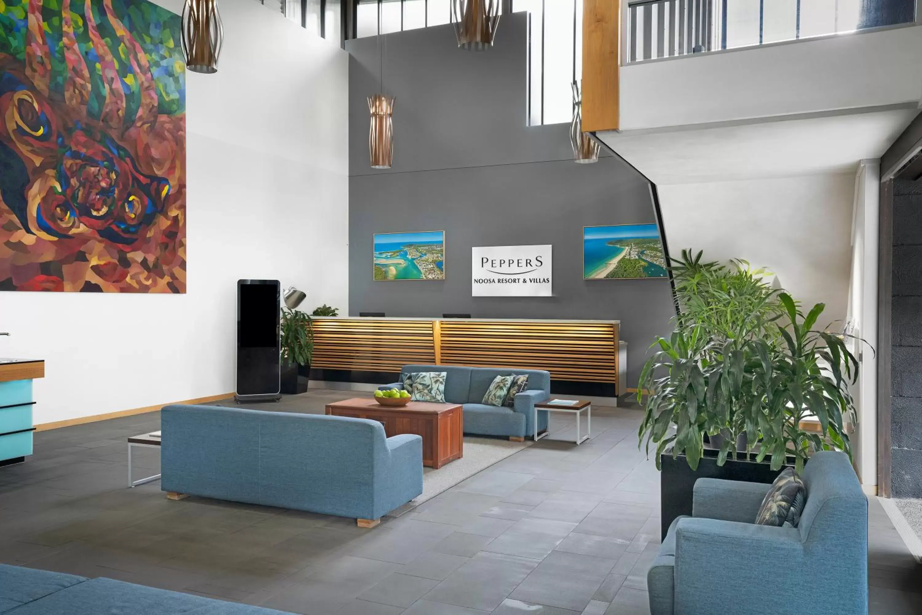 Lobby or reception in Peppers Noosa Resort and Villas Lobby or reception in Peppers Noosa Resort and Villas