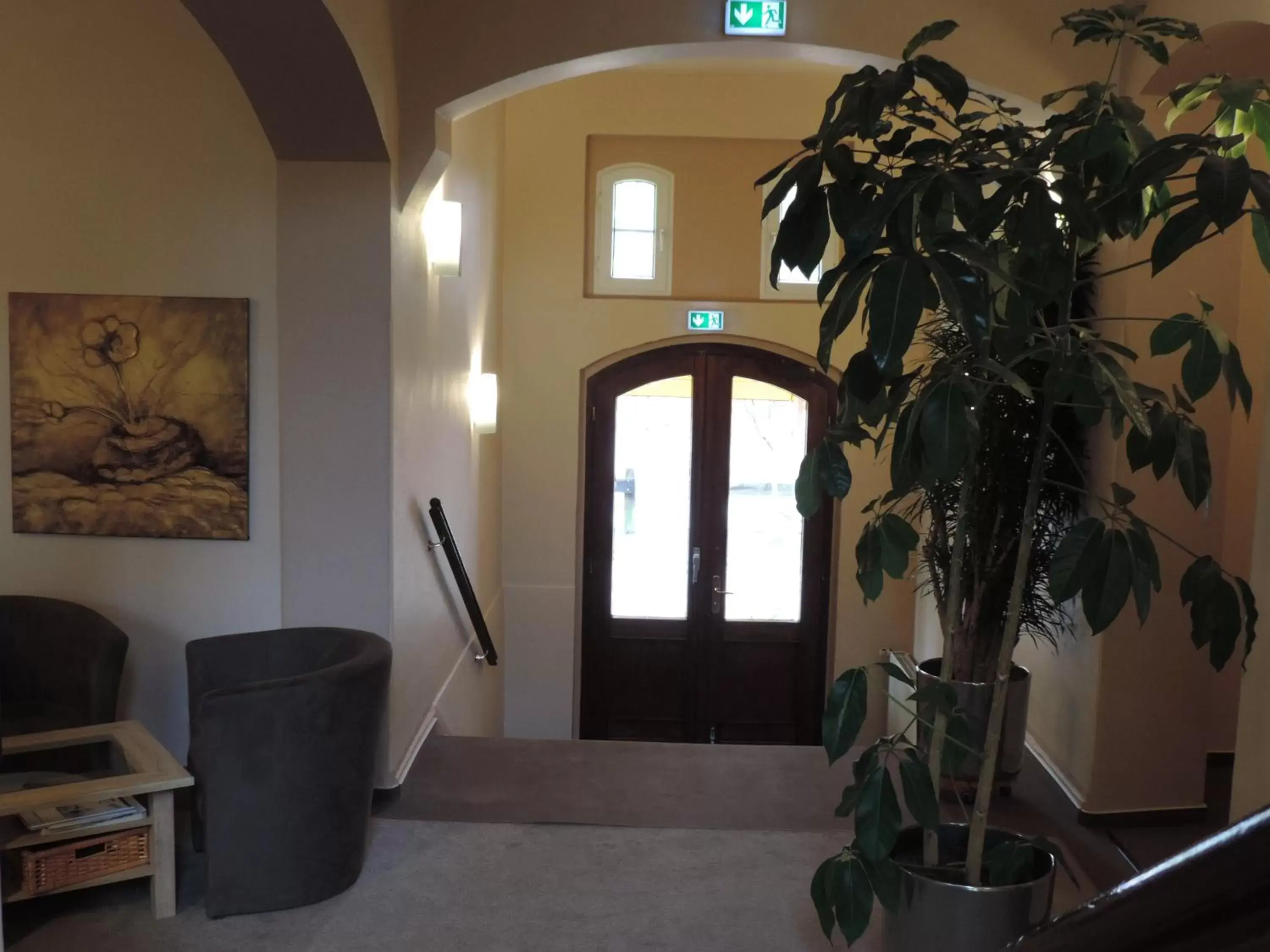 Lobby or reception in Hotel Carl von Clausewitz