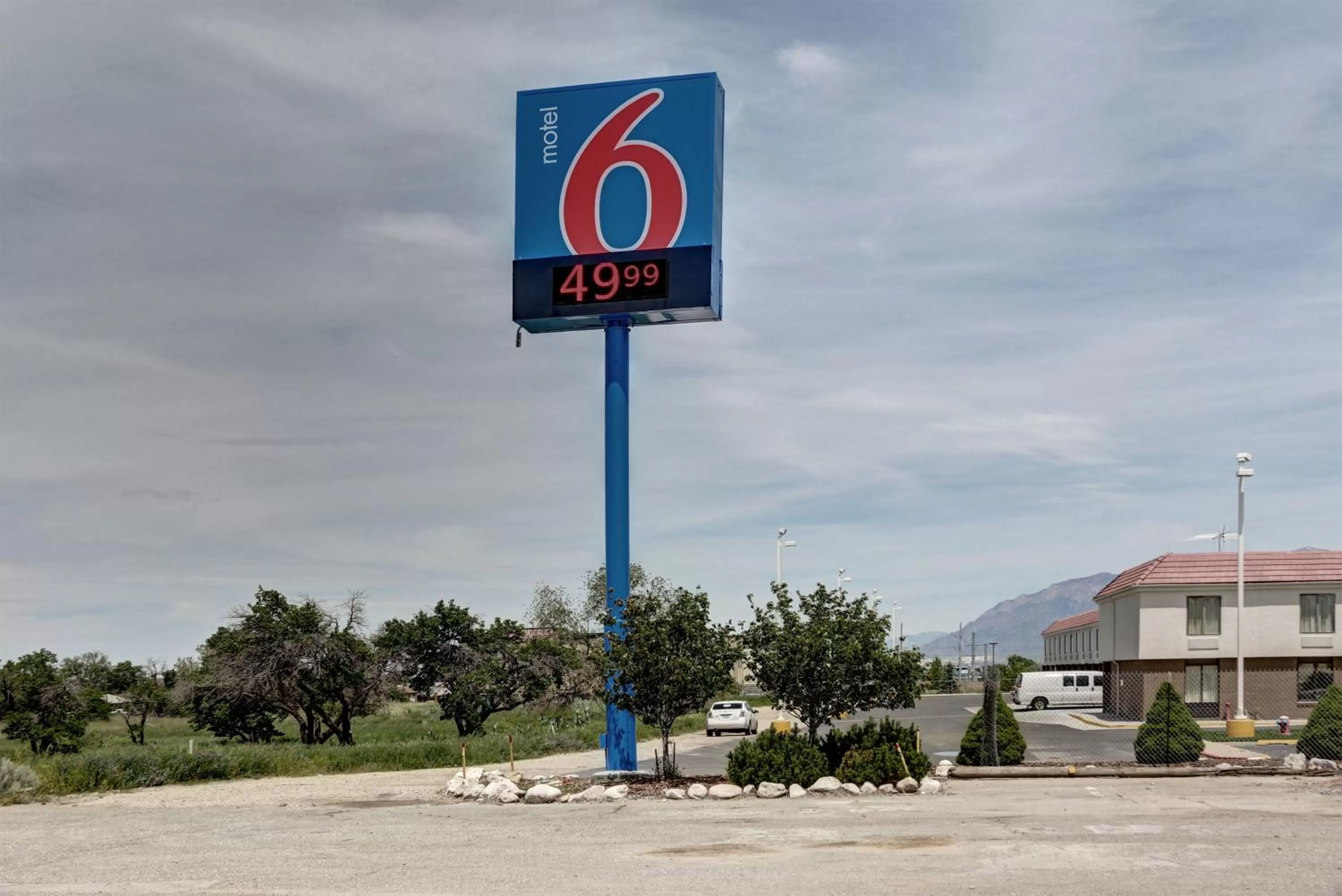 Property logo or sign in Motel 6-Ogden, UT - Riverdale